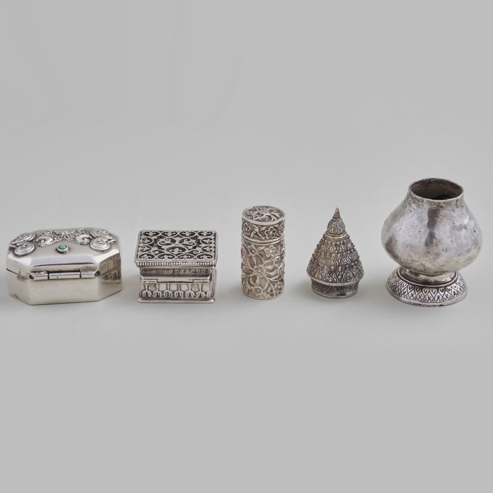 Group of Silver Objects - 5