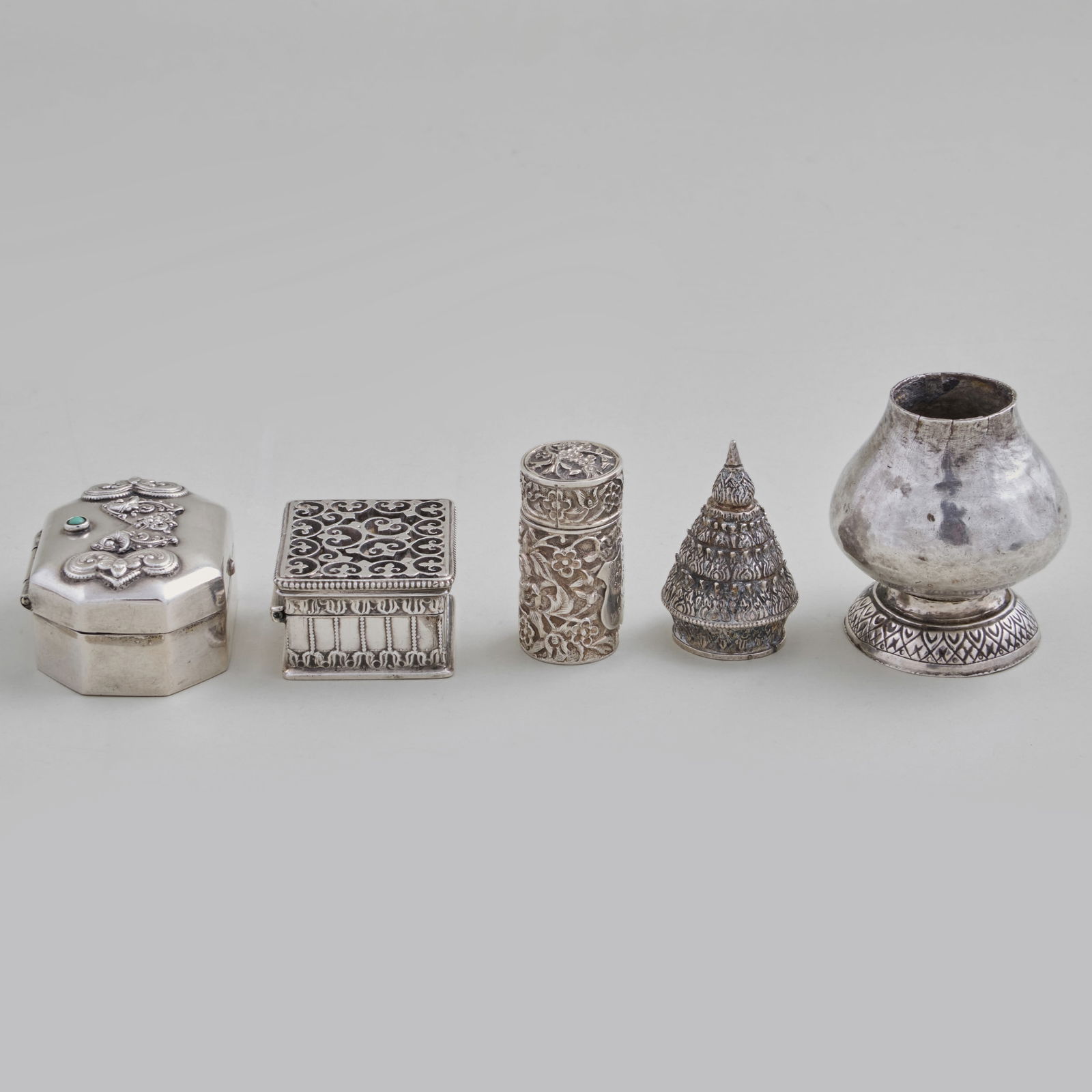Group of Silver Objects - 6