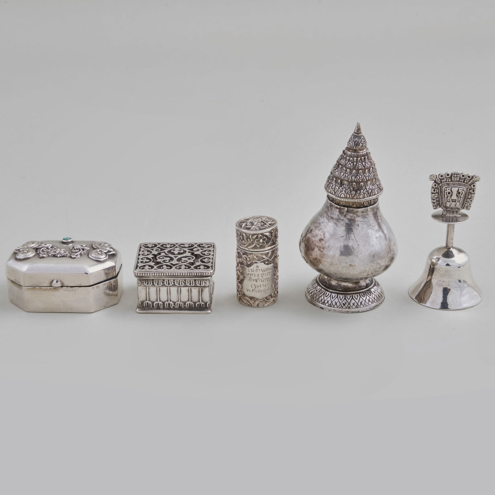 Group of Silver Objects - 7