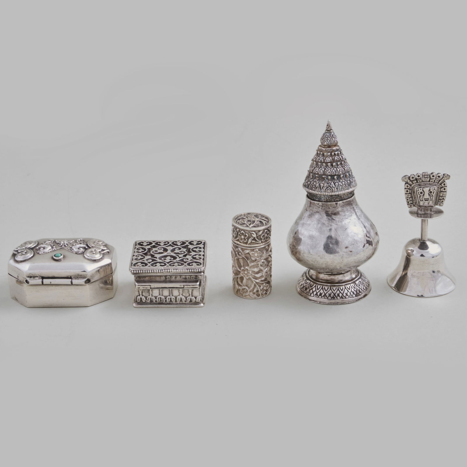 Group of Silver Objects - 9