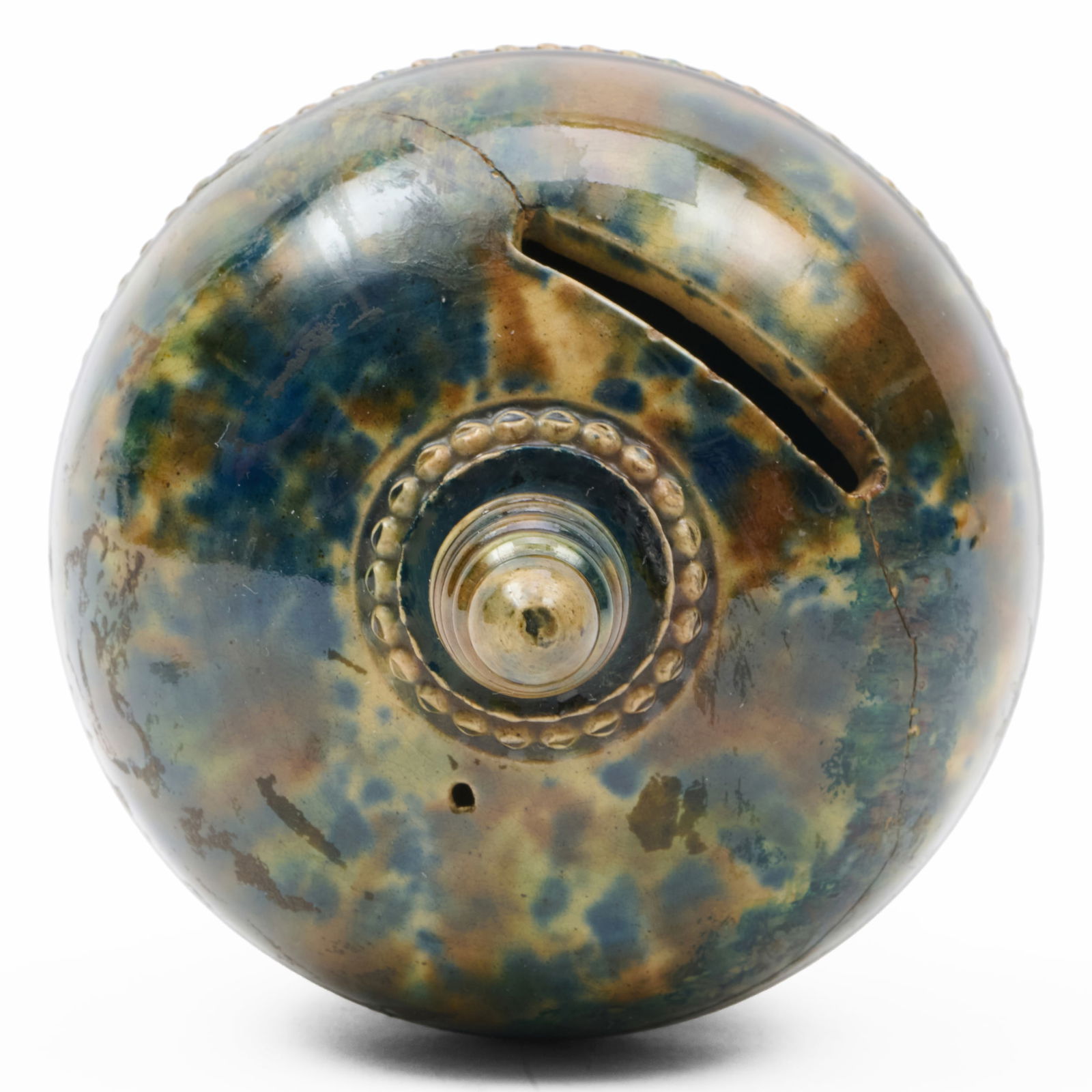 Whieldon Mottle Glazed String Holder - 8