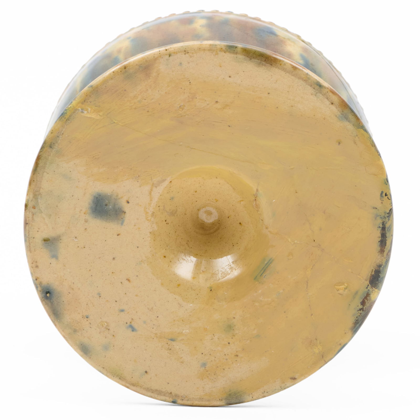 Whieldon Mottle Glazed String Holder - 9