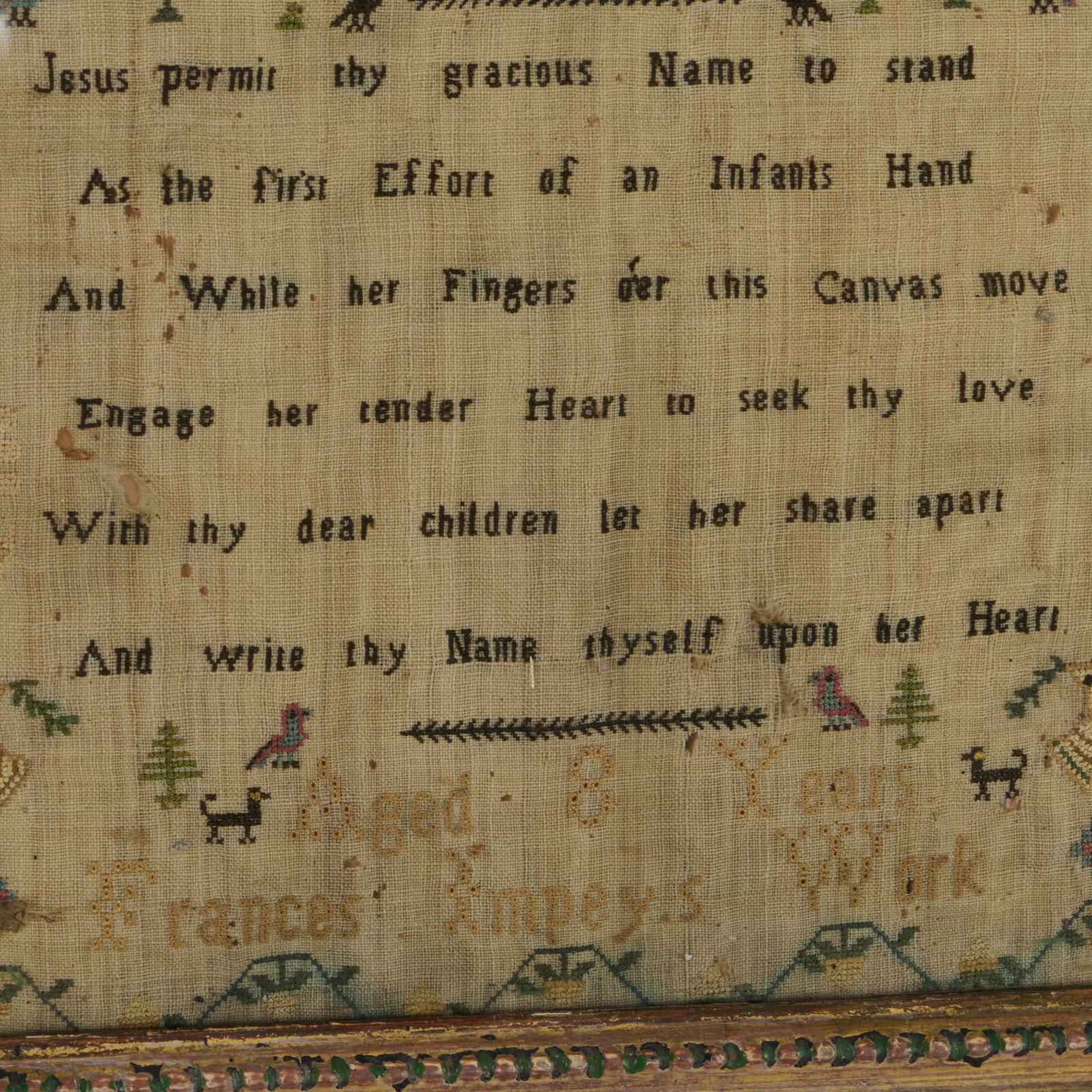 Two Needlework Samplers - 5