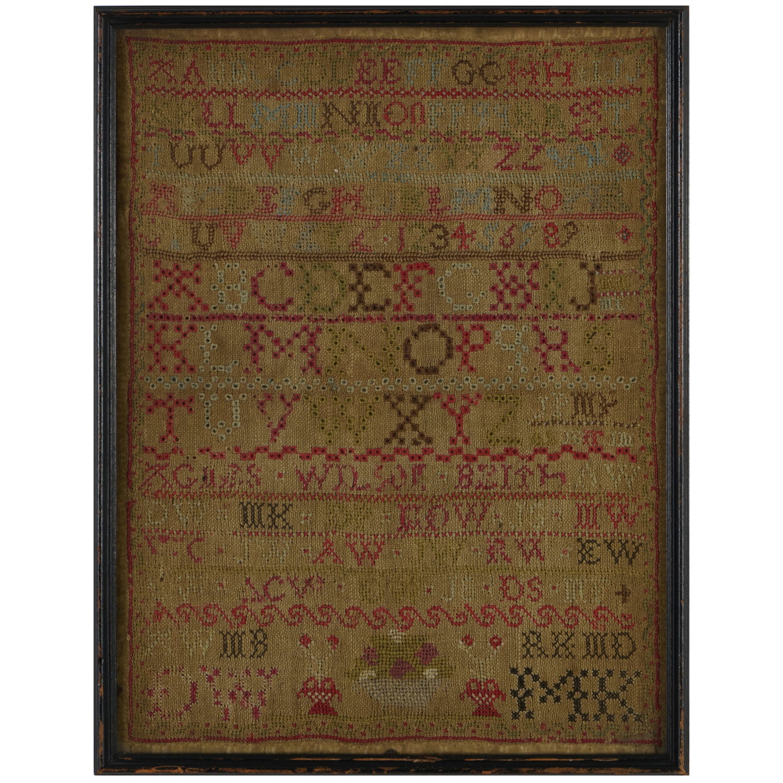 Two Needlework Samplers - 4