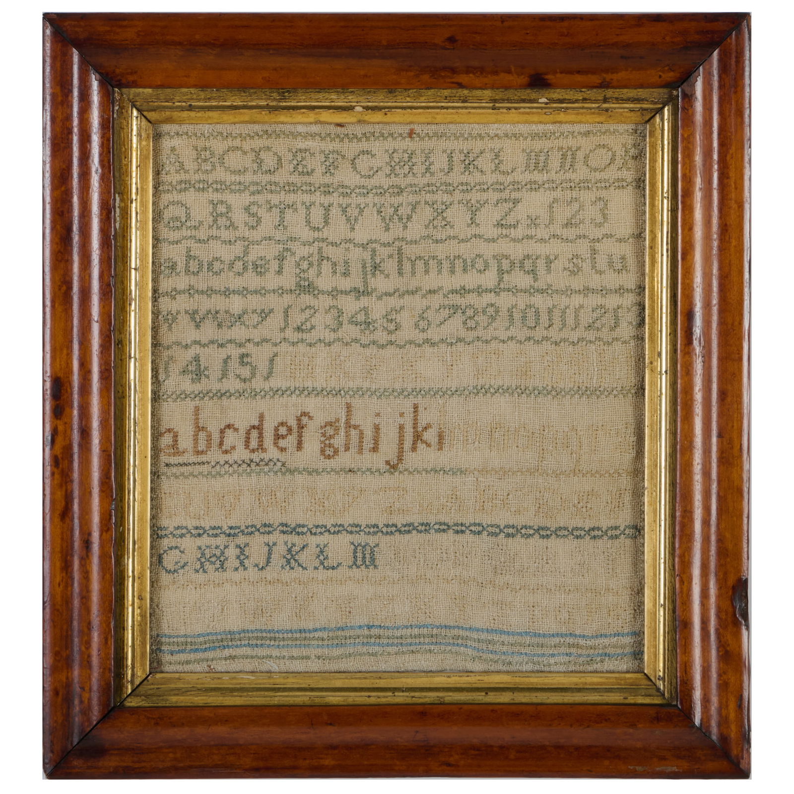 Two Needlework Samplers - 3