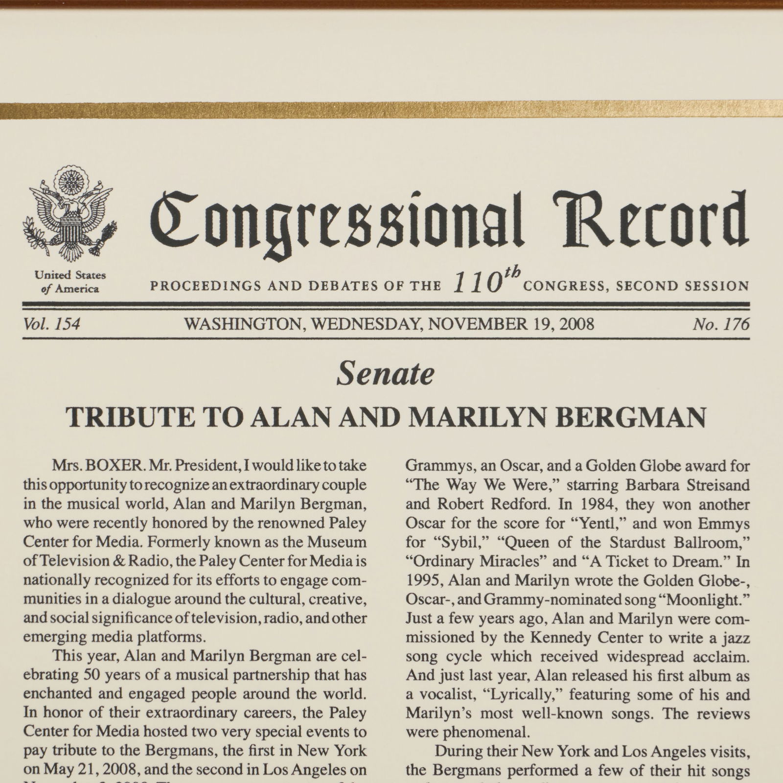 Congressional Record - 3