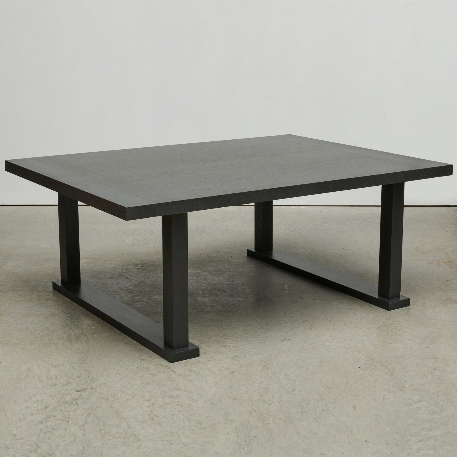 Christian Liaigre "Atelier" Ebonized Oak Dining Table (1 of 9)