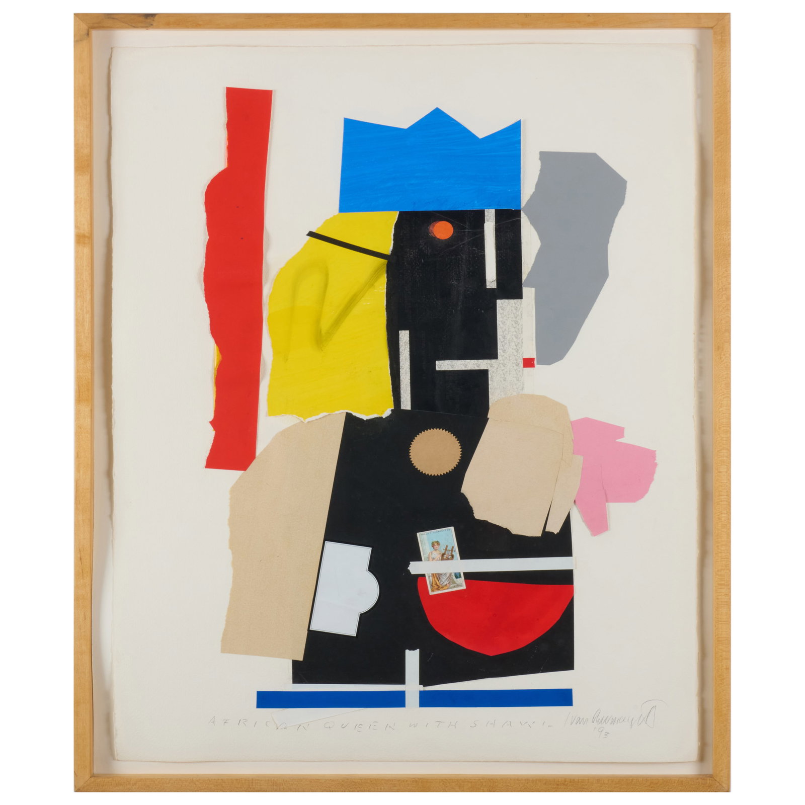 Ivan Chermayeff (1932-2017): African Queen with Shawl (1 of 5)