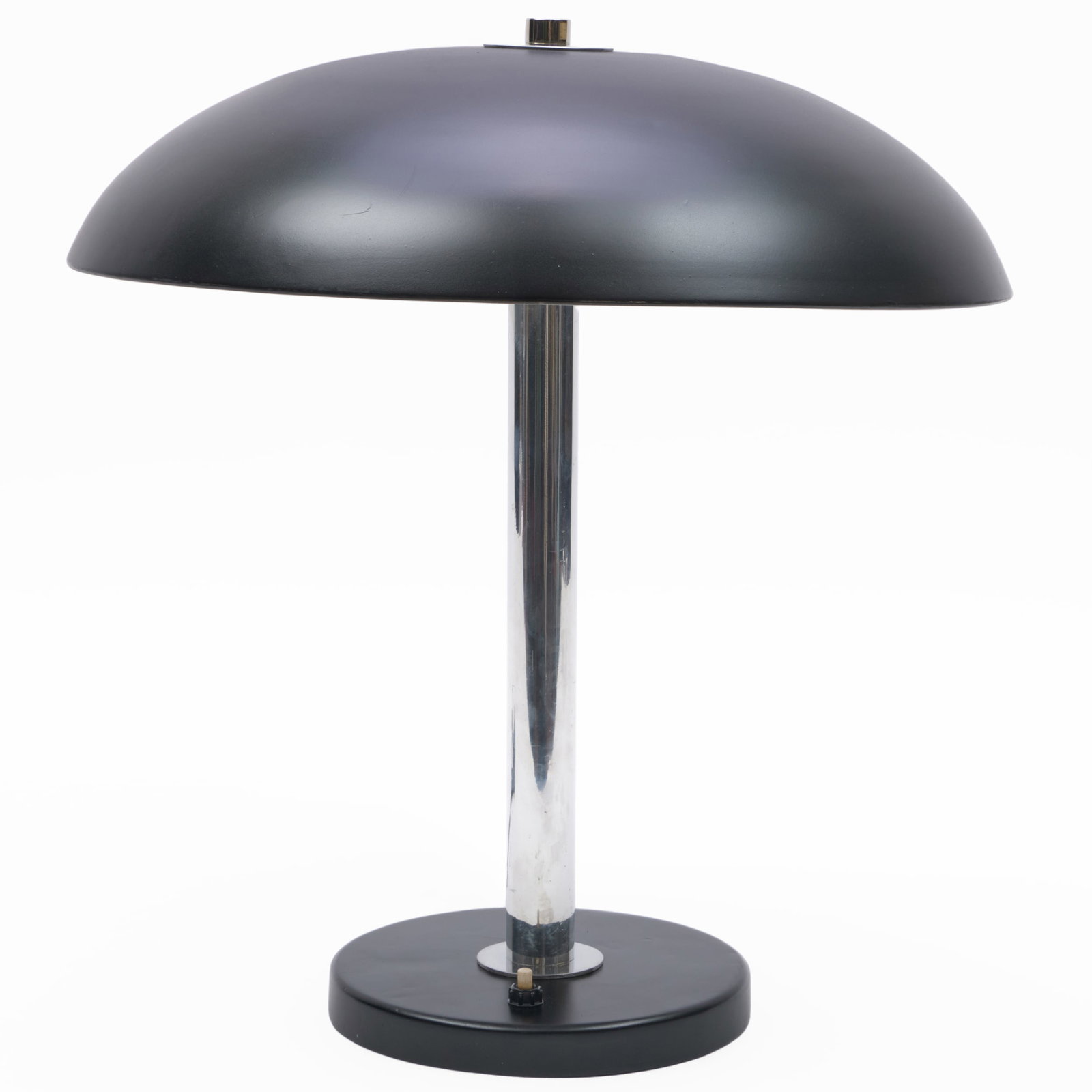 Christian Dell Black and Chrome Table Lamp (1 of 5)