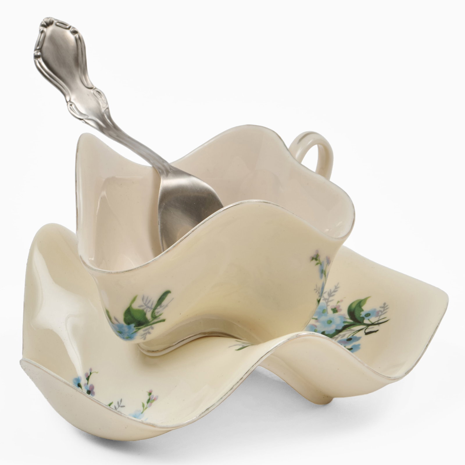Robert Lazzarini (b. 1965): Cup, Saucer, and Spoon (1 of 18)