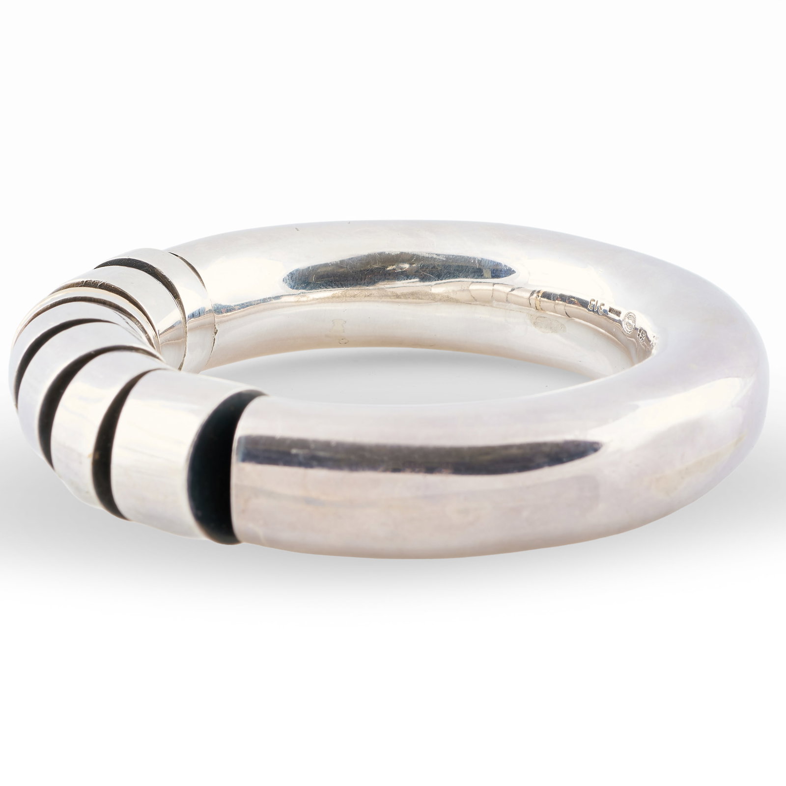 Georg Jensen Silver Bangle - 4