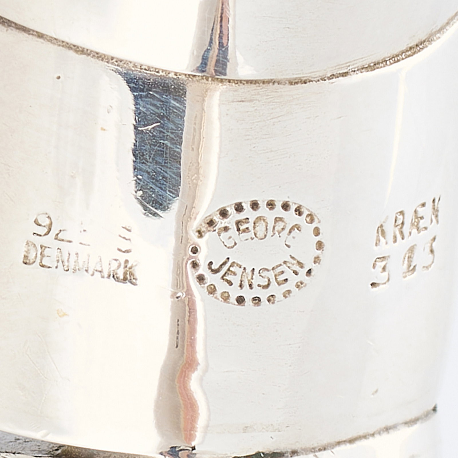 Georg Jensen Silver Bangle - 5