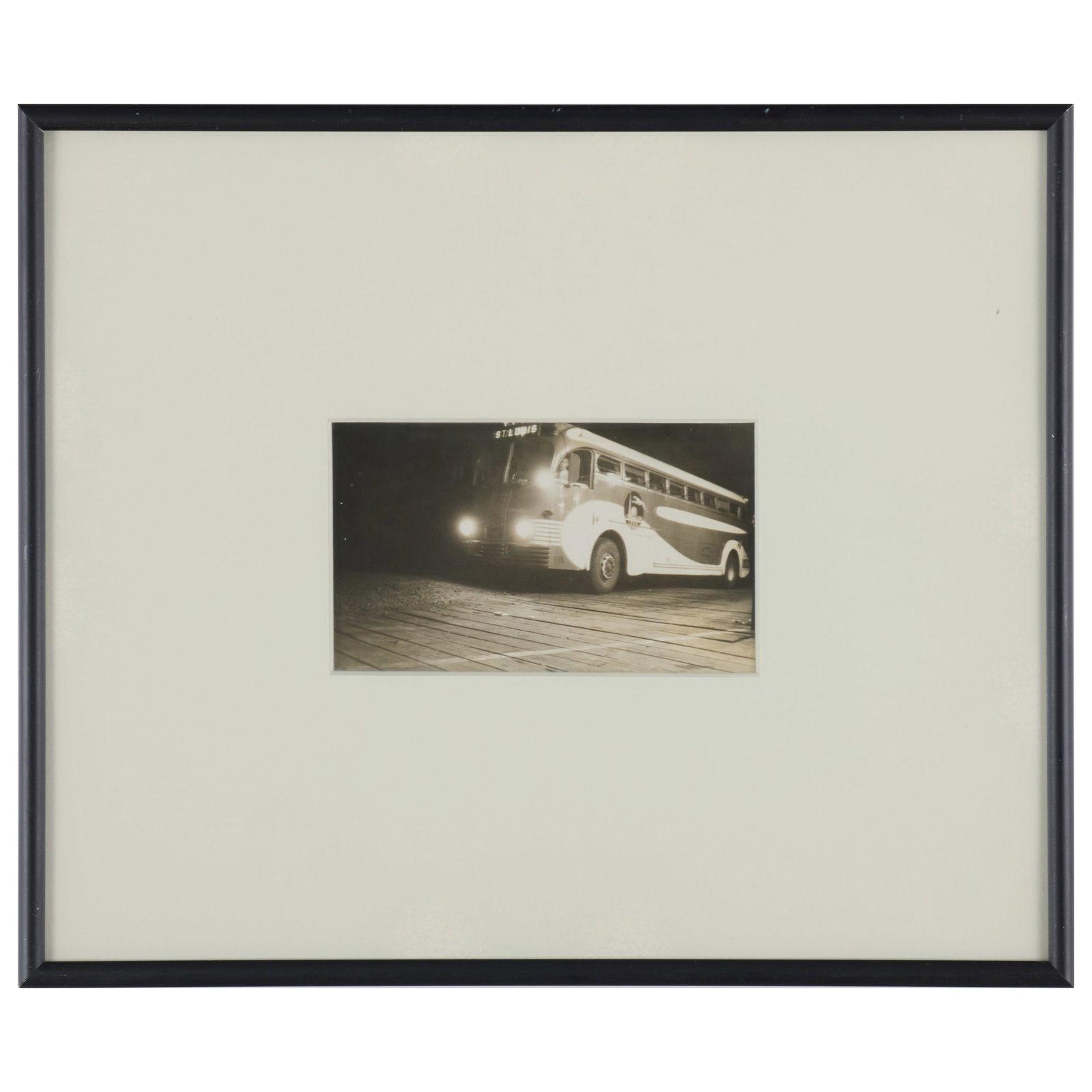20th Century School: Bus to St. Louis; Car; and WW2 Bombers: 20th Century School: Bus to St. Louis; Car; and WW2 Bombers Three gelatin silver prints, WW2 Bombers with the War Department Lockeed inkstamp and variously inscribed on the reverse. 3 3/8 x 5 1/2 in.