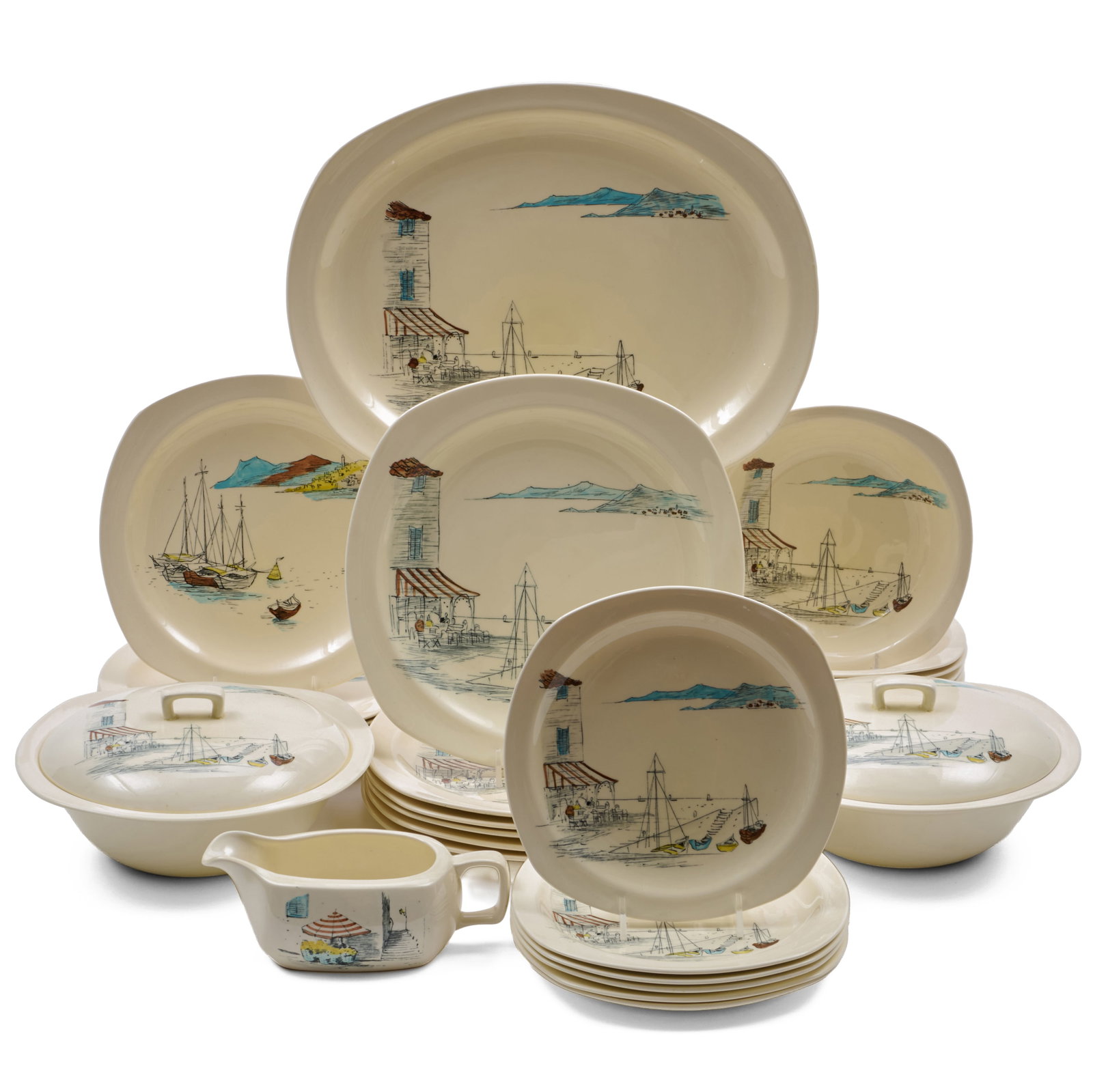 Riviera Porcelain 'Midwinter' Part Service (1 of 20)