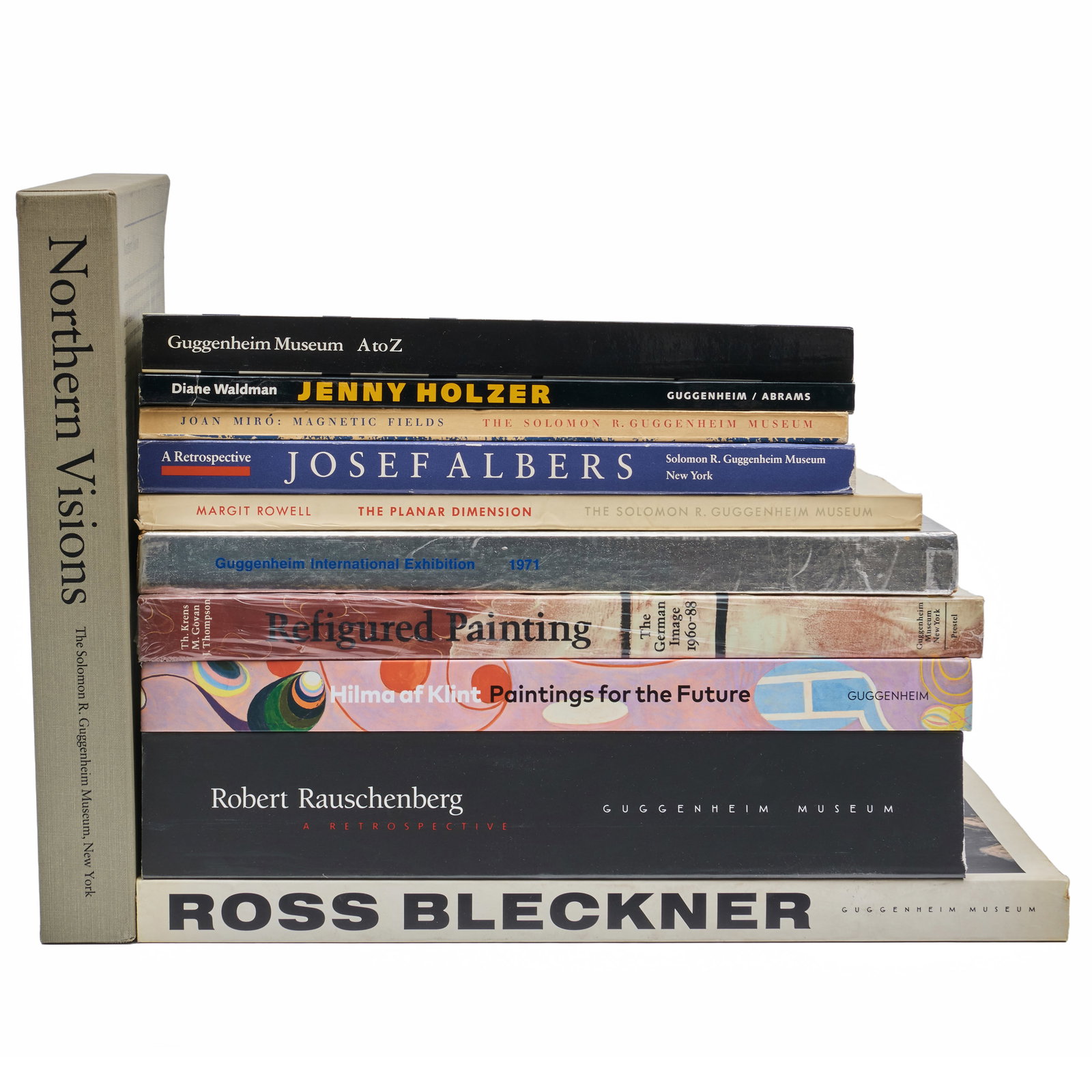 Group of Books, Artist Monographs and Exhibition Catalogues from the Guggenheim Museum (1 of 3)