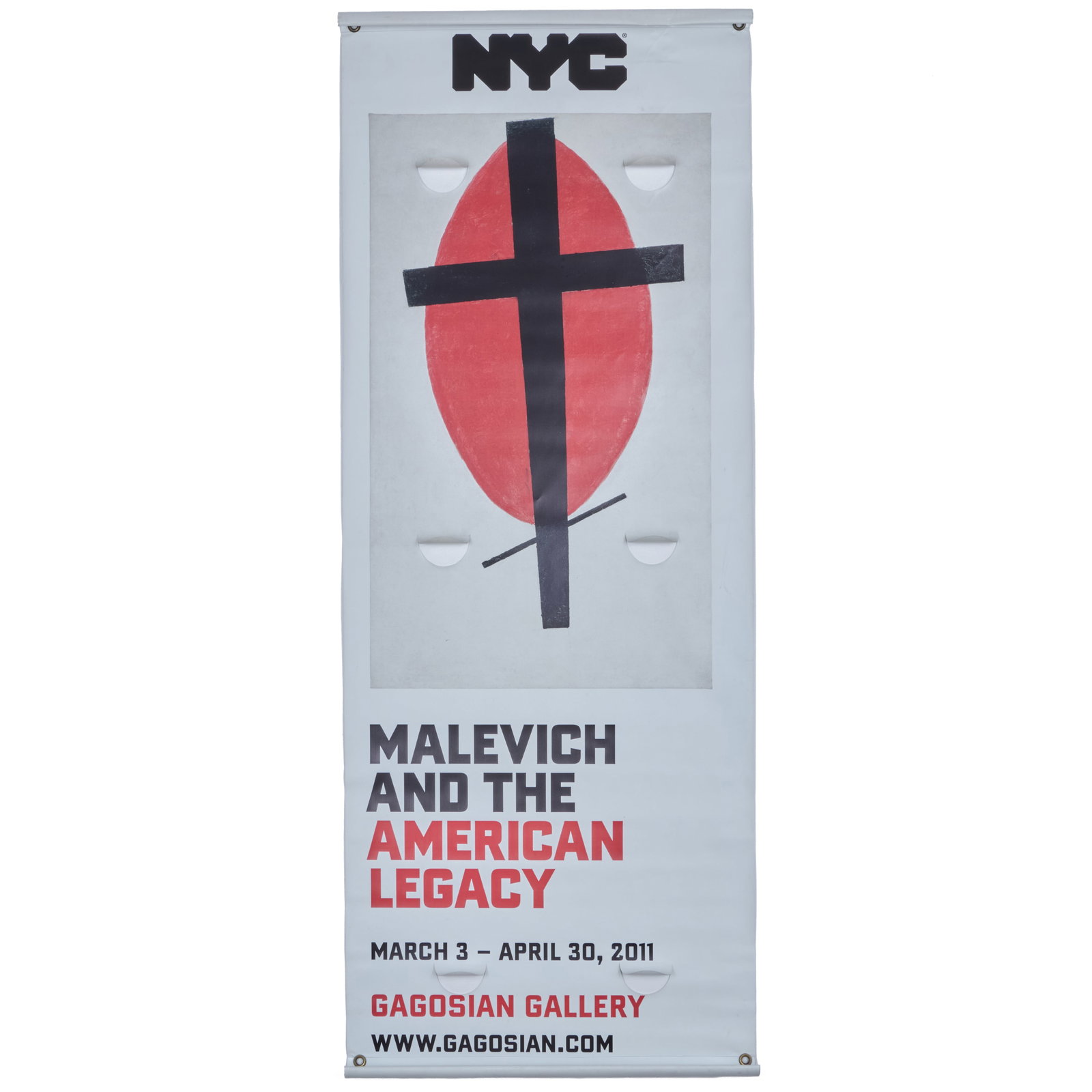 Gagosian Gallery Malevich Exhibition Poster (1 of 3)