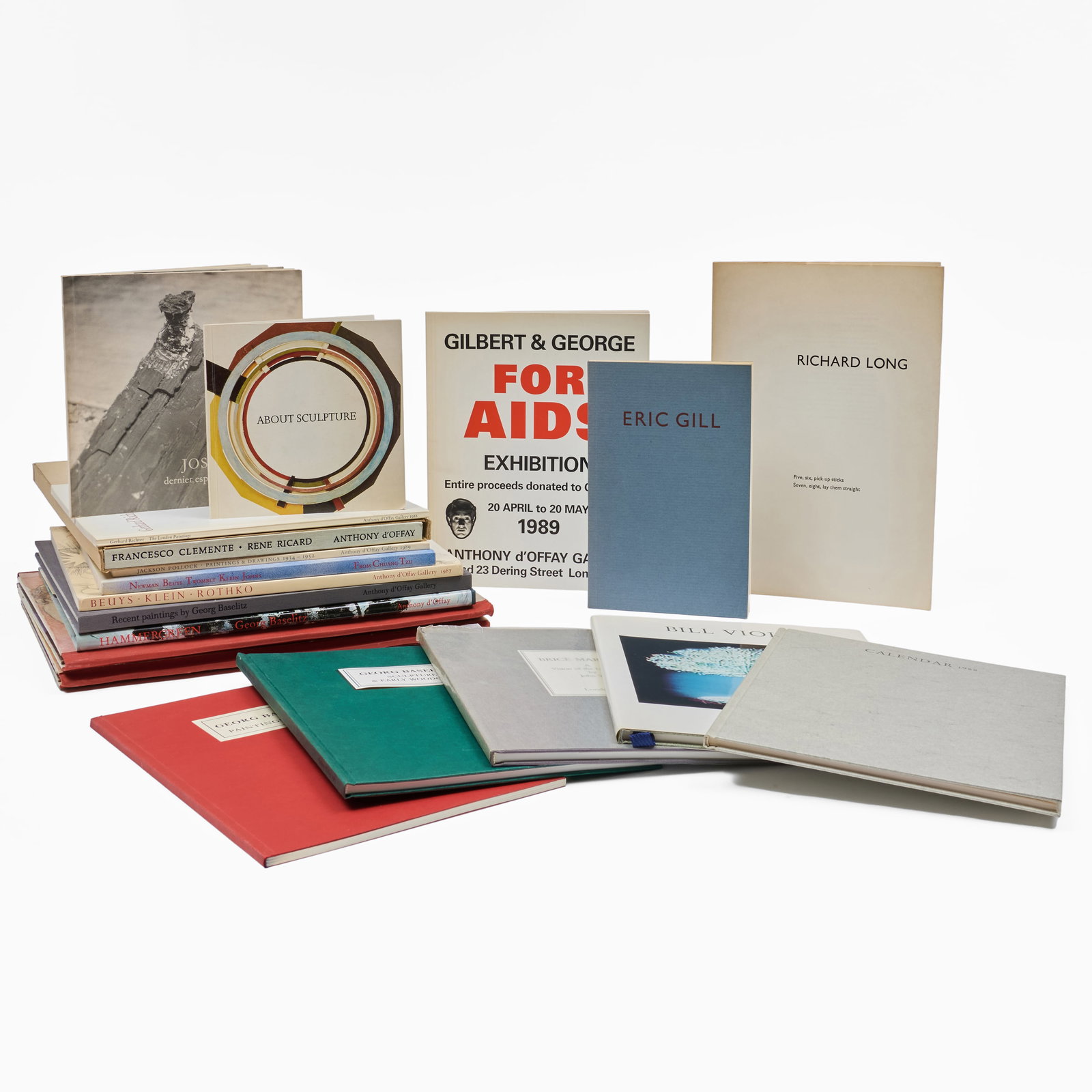 Group of Exhibition Catalogues from the Anthony d'Offay Gallery (1 of 6)
