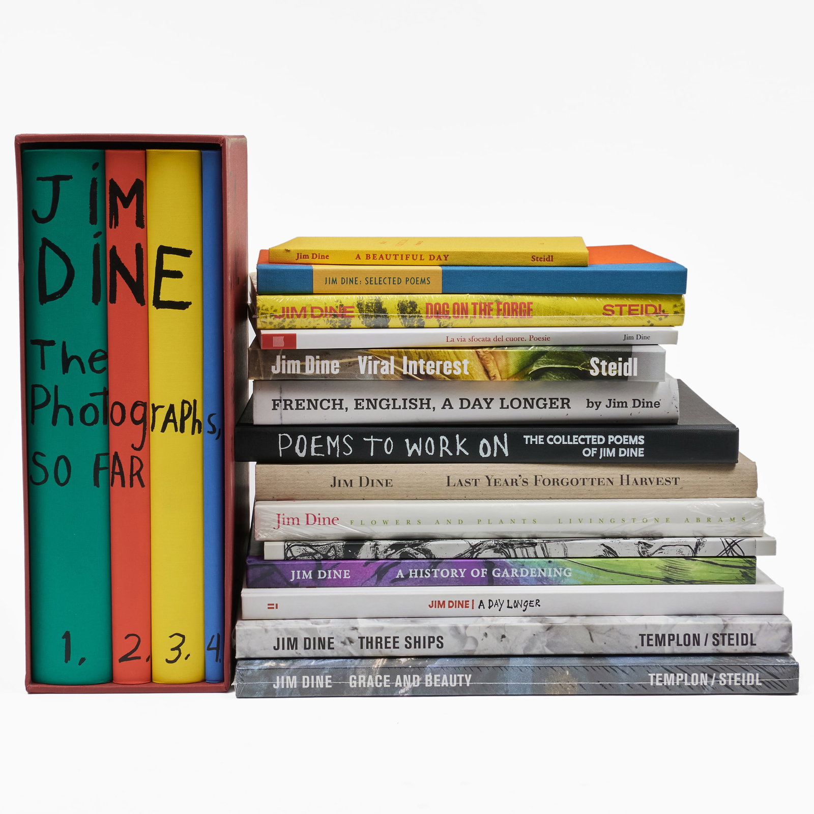 Group of Books, Exhibition Catalogues and Artist Monographs on Jim Dine (1 of 10)