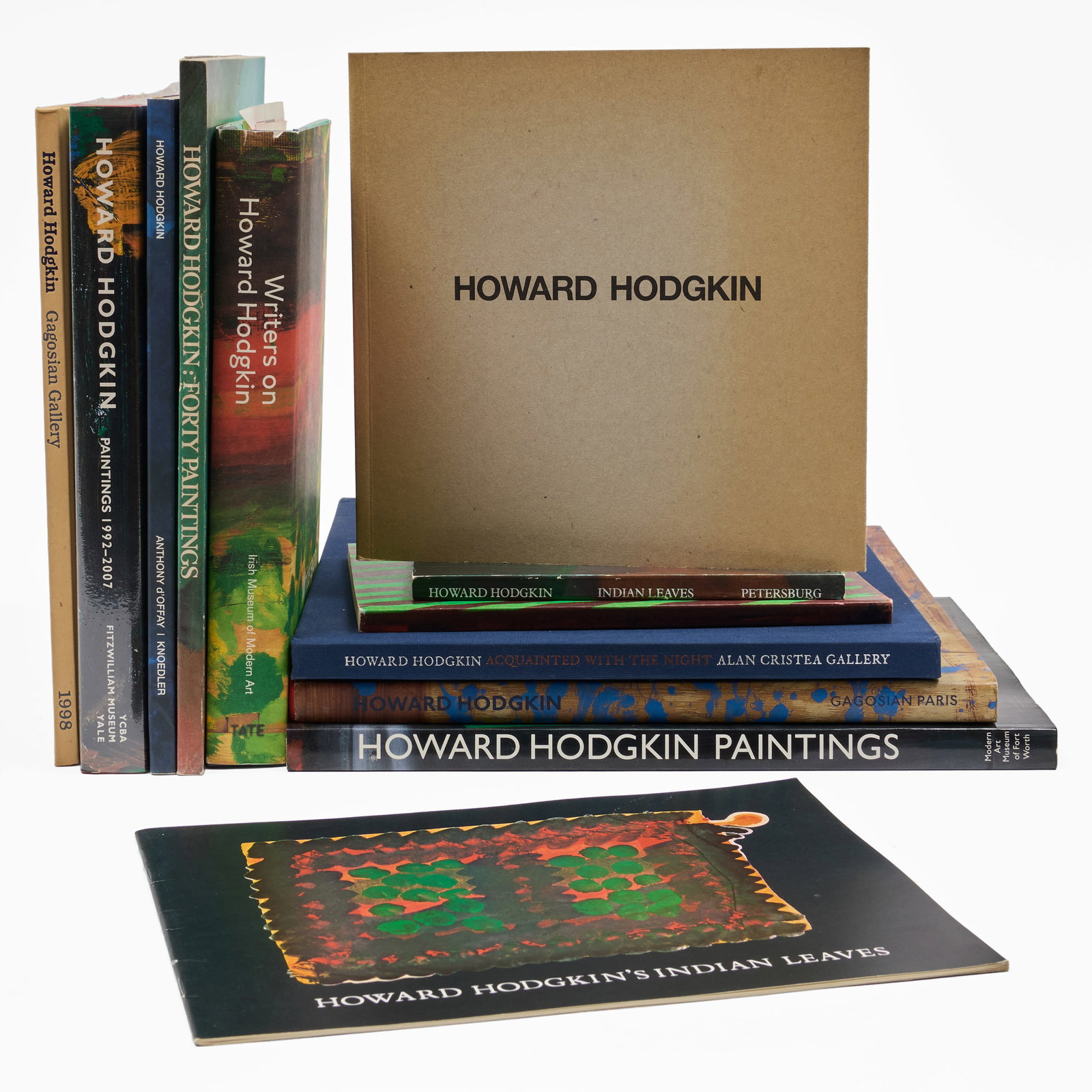 Group of Books, Exhibition Catalogues and Artist Monographs on Howard Hodgkin (1 of 4)