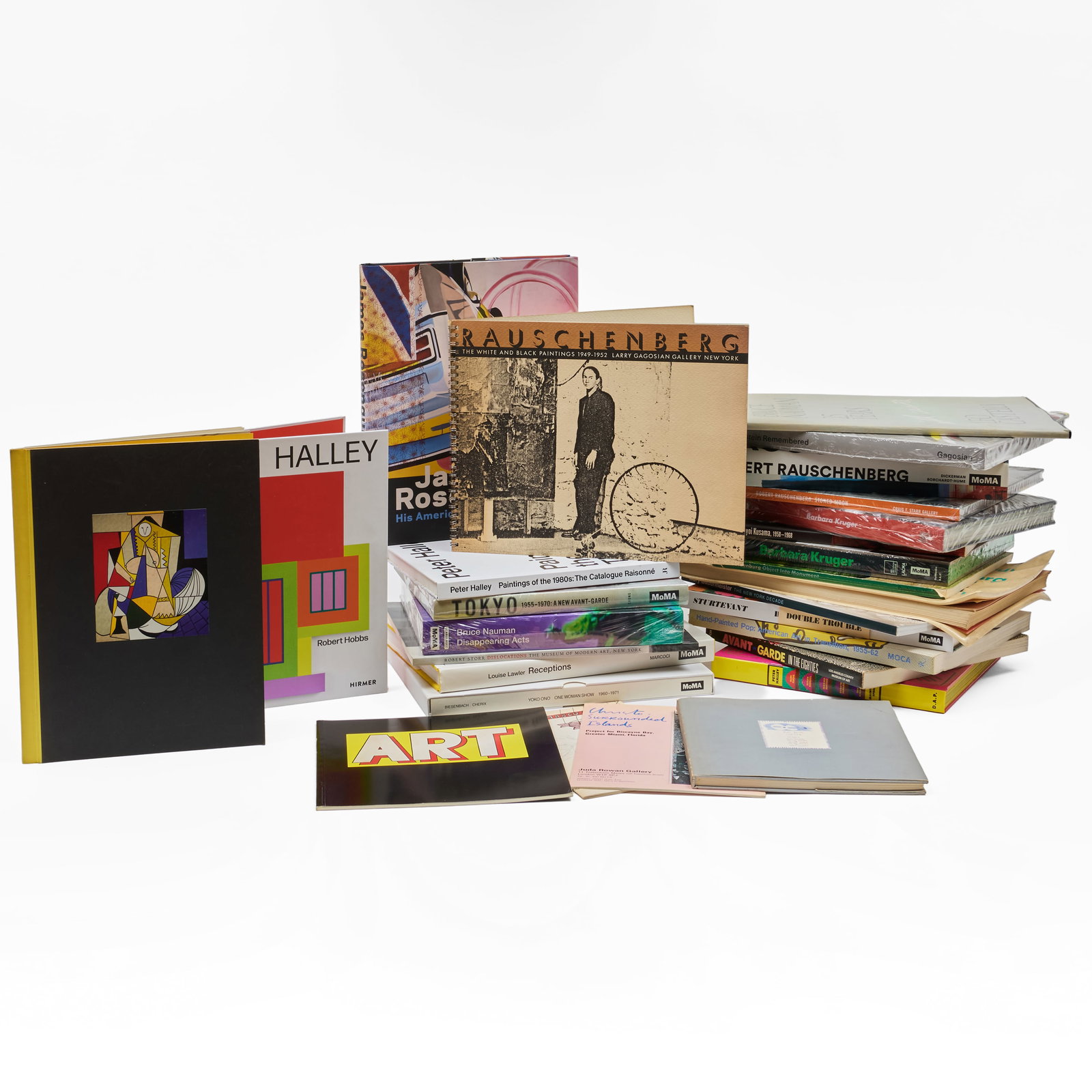 Group of Books, Exhibition Catalogues and Artist Monographs on Pop Art and Conceptualism (1 of 4)