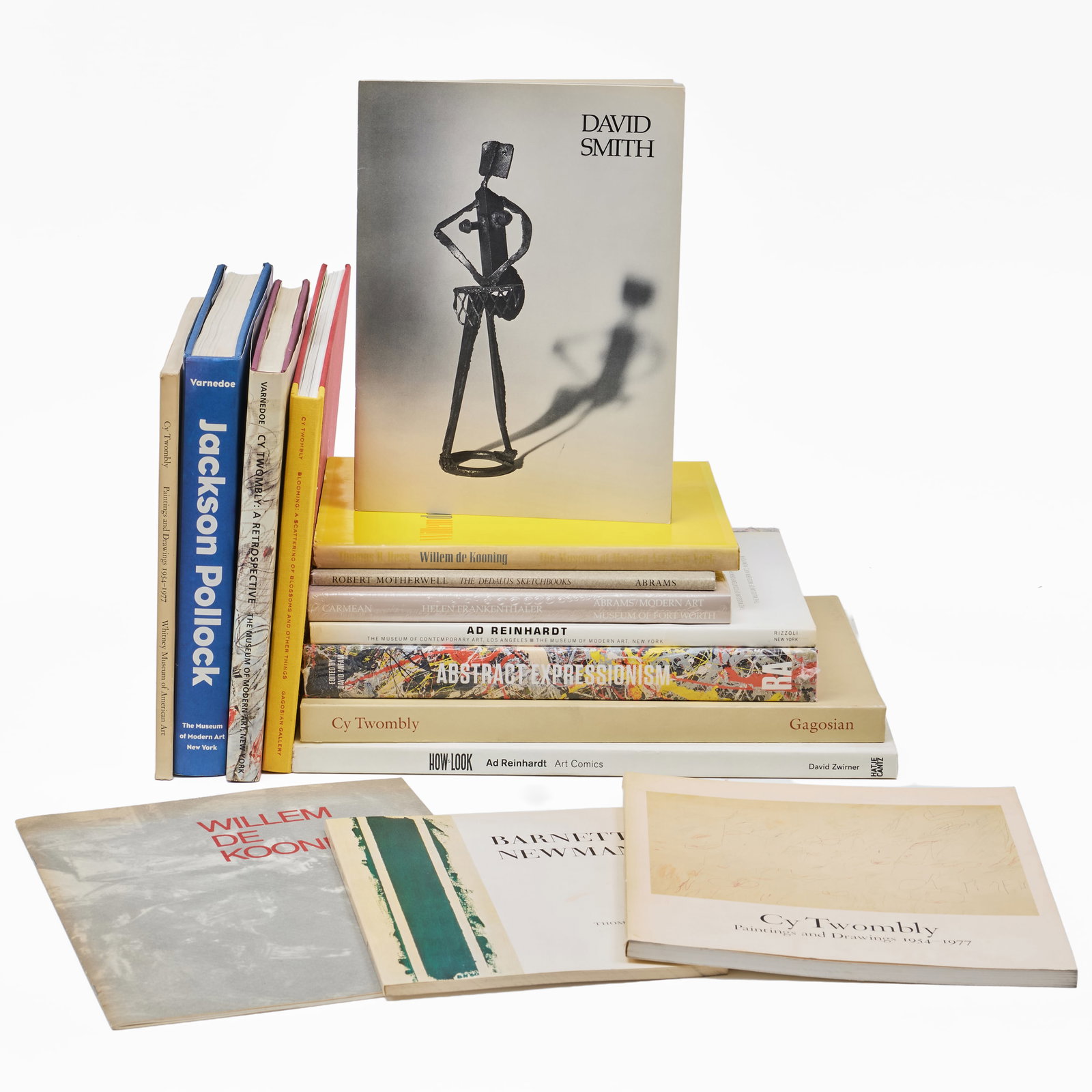 Group of Artist Monographs, Books and Exhibition Catalogues on Abstract Expressionism (1 of 4)