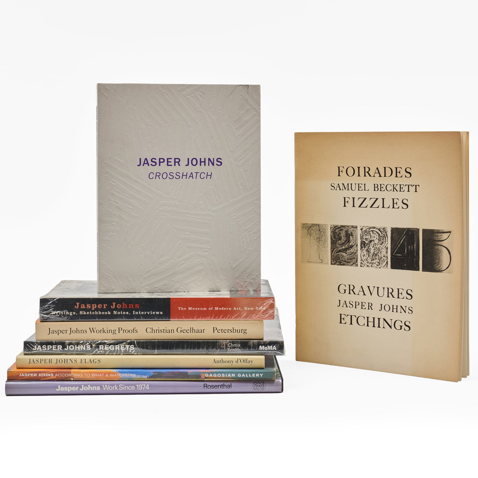 Group of Books, Exhibition Catalogues and Artist Monographs on Jasper Johns (1 of 5)