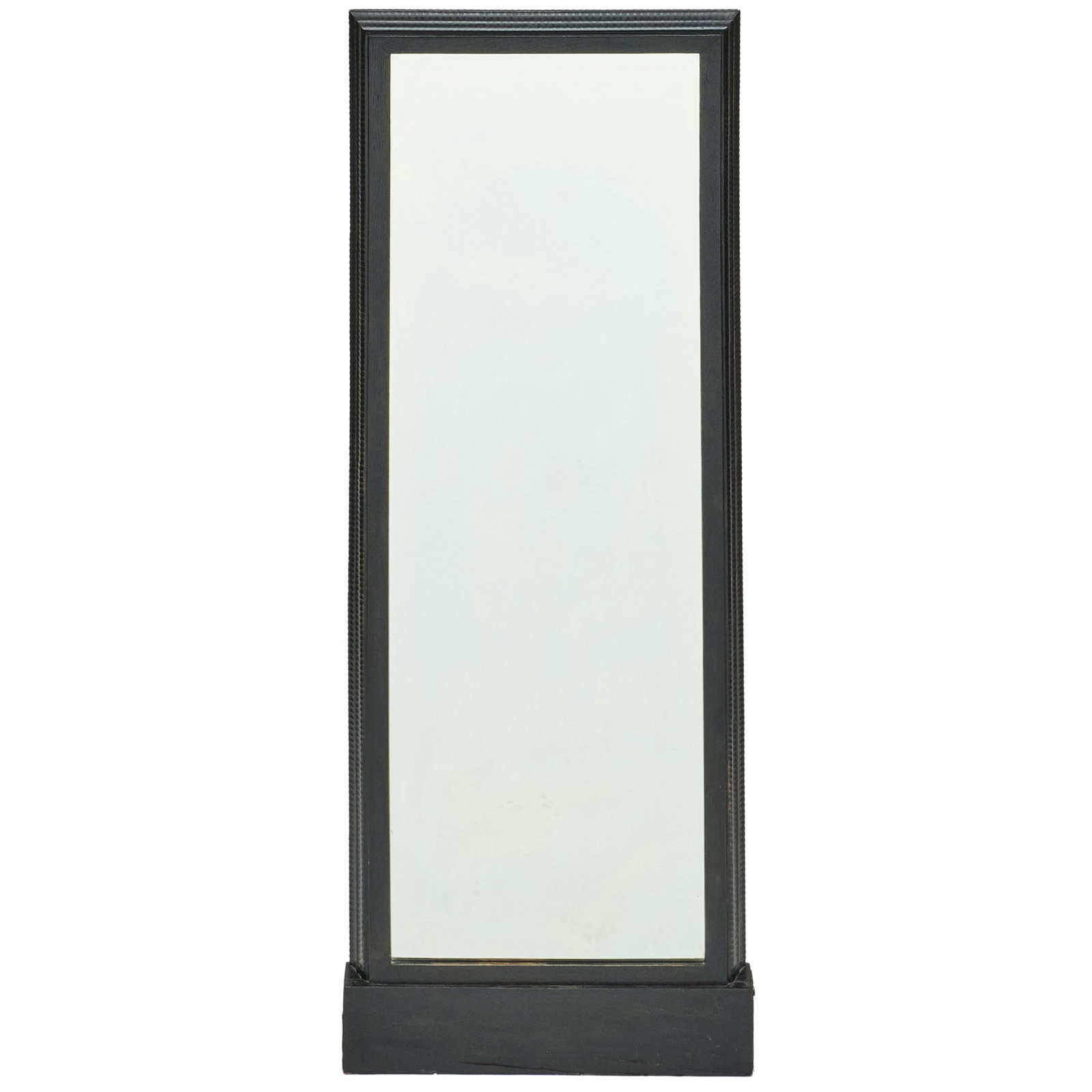 Contemporary Stained Oak Hall Mirror in the Wiener Werkstatte Taste (1 of 2)