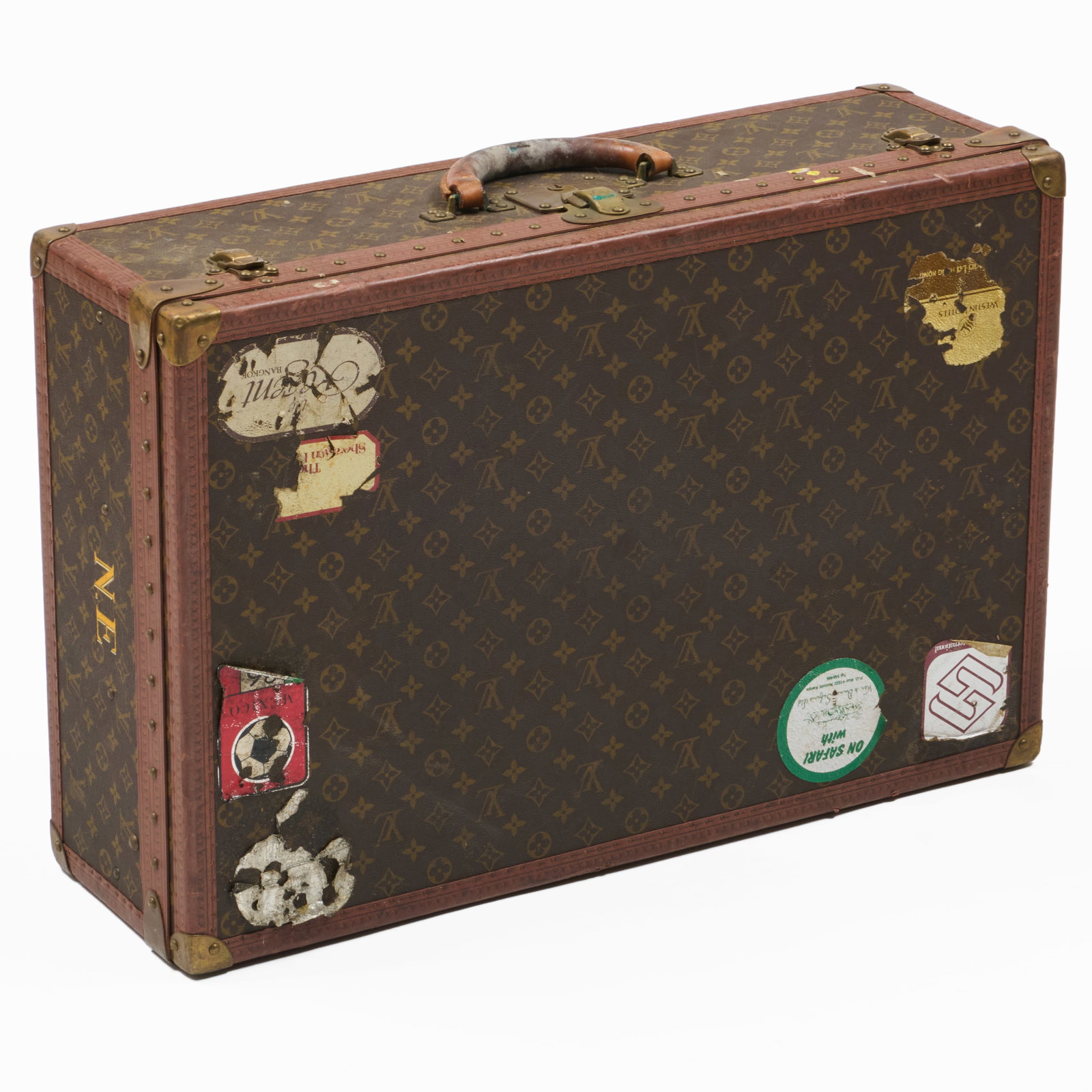 Louis Vuitton Leather Suitcase (1 of 15)