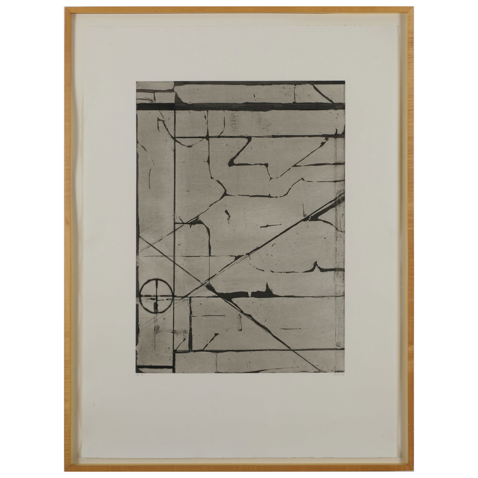 Richard Diebenkorn (1922-1993): Halo, from Five Aquatints with Drypoint: Richard Diebenkorn (1922-1993): Halo, from Five Aquatints with Drypoint Sugarlift aquatint with drypoint on wove paper, 1978, signed with initials 'RD' and dated in pencil, inscribed 'A.P.' (the editi