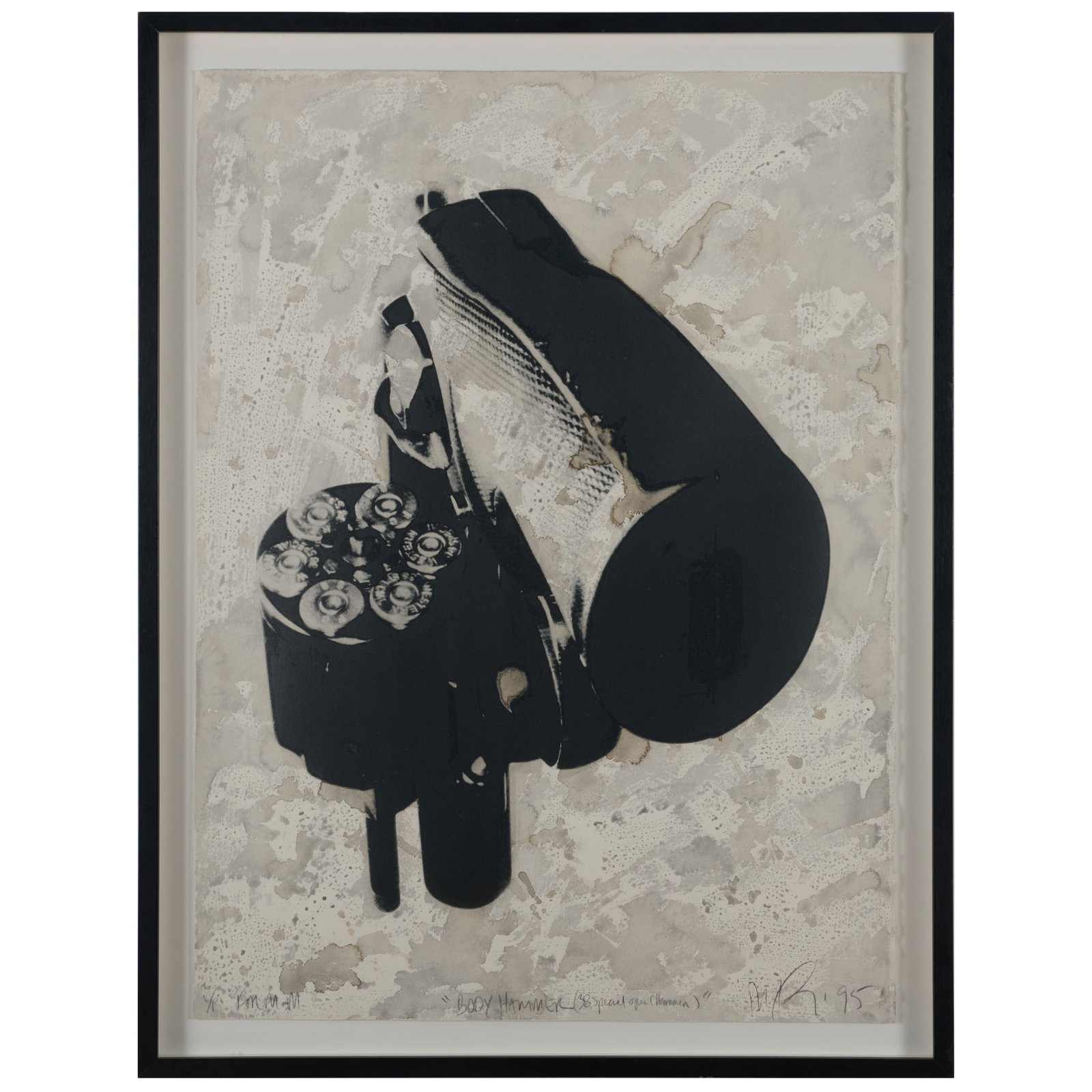 Robert Longo (b. 1953): Body Hammer (1 of 6)