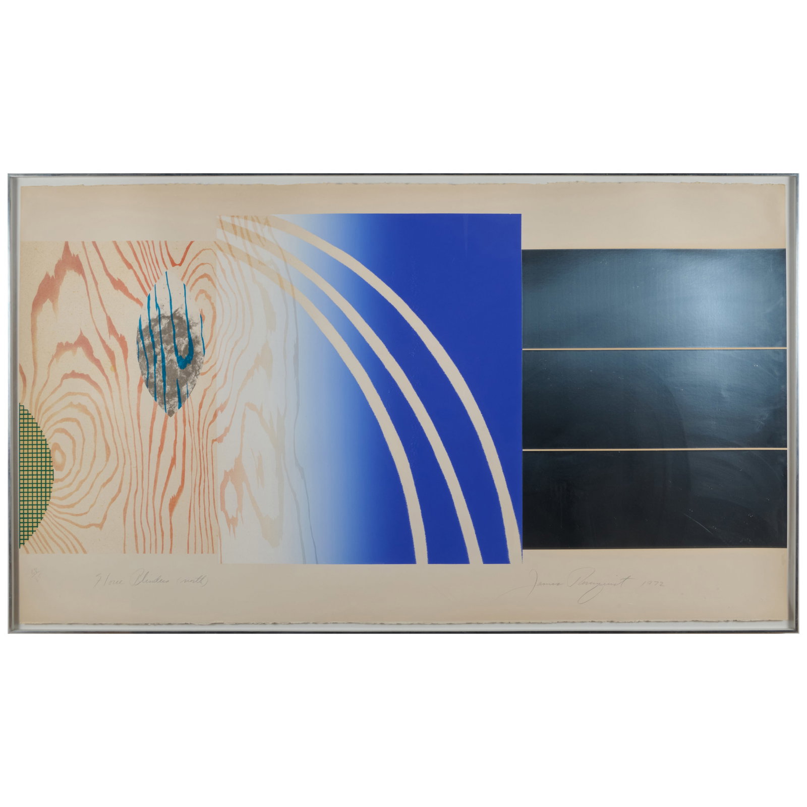 James Rosenquist (1933-2017): Horse Blinders (North) (1 of 3)