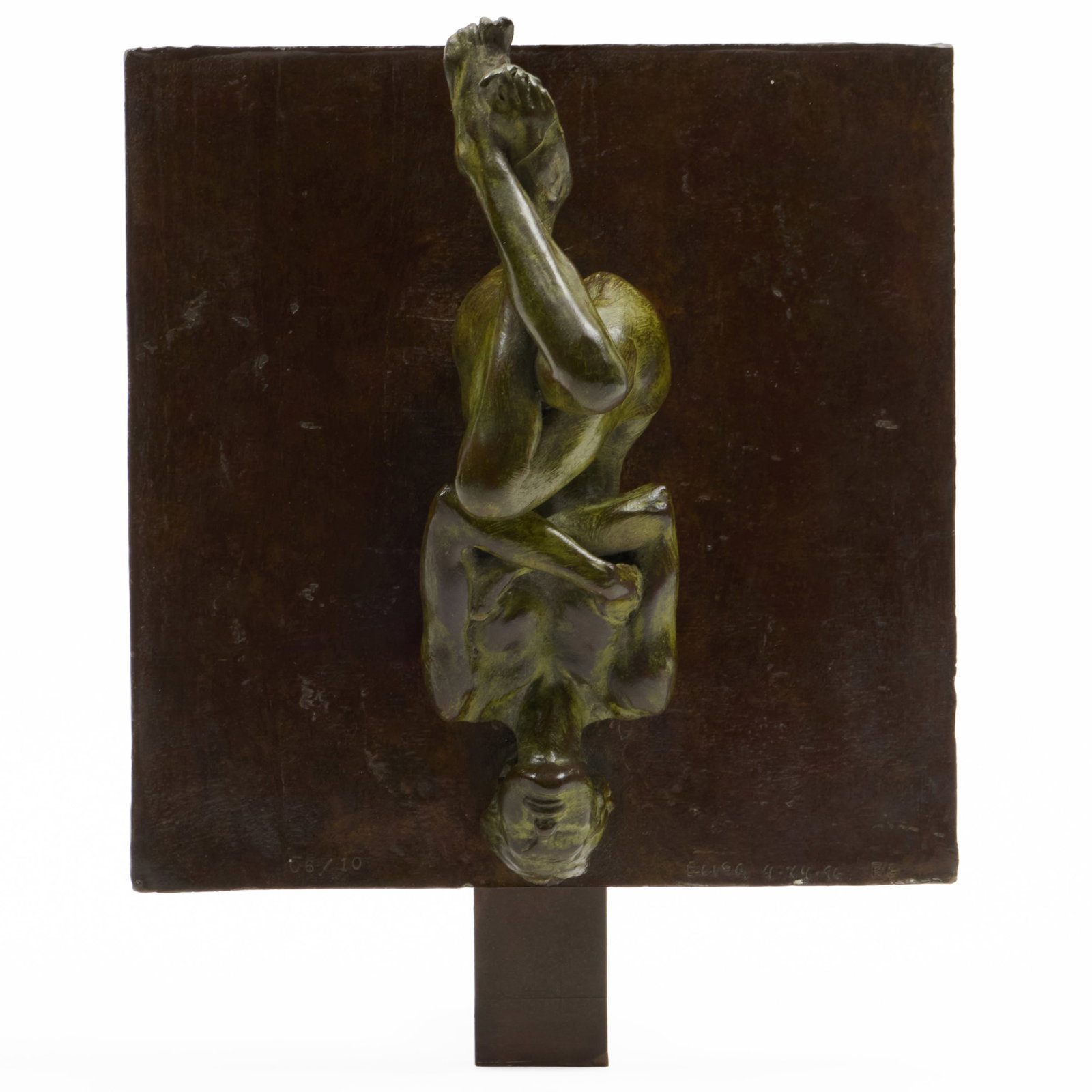 Robert Graham (1938-2008): Elisa: Robert Graham (1938-2008): Elisa Bronze with bronze wall mount, 1996, signed with initials 'RG', titled, dated and numbered 06/10 at bottom. 7 3/4 x 7 1/2 x 5 in. (without wall bracket). The