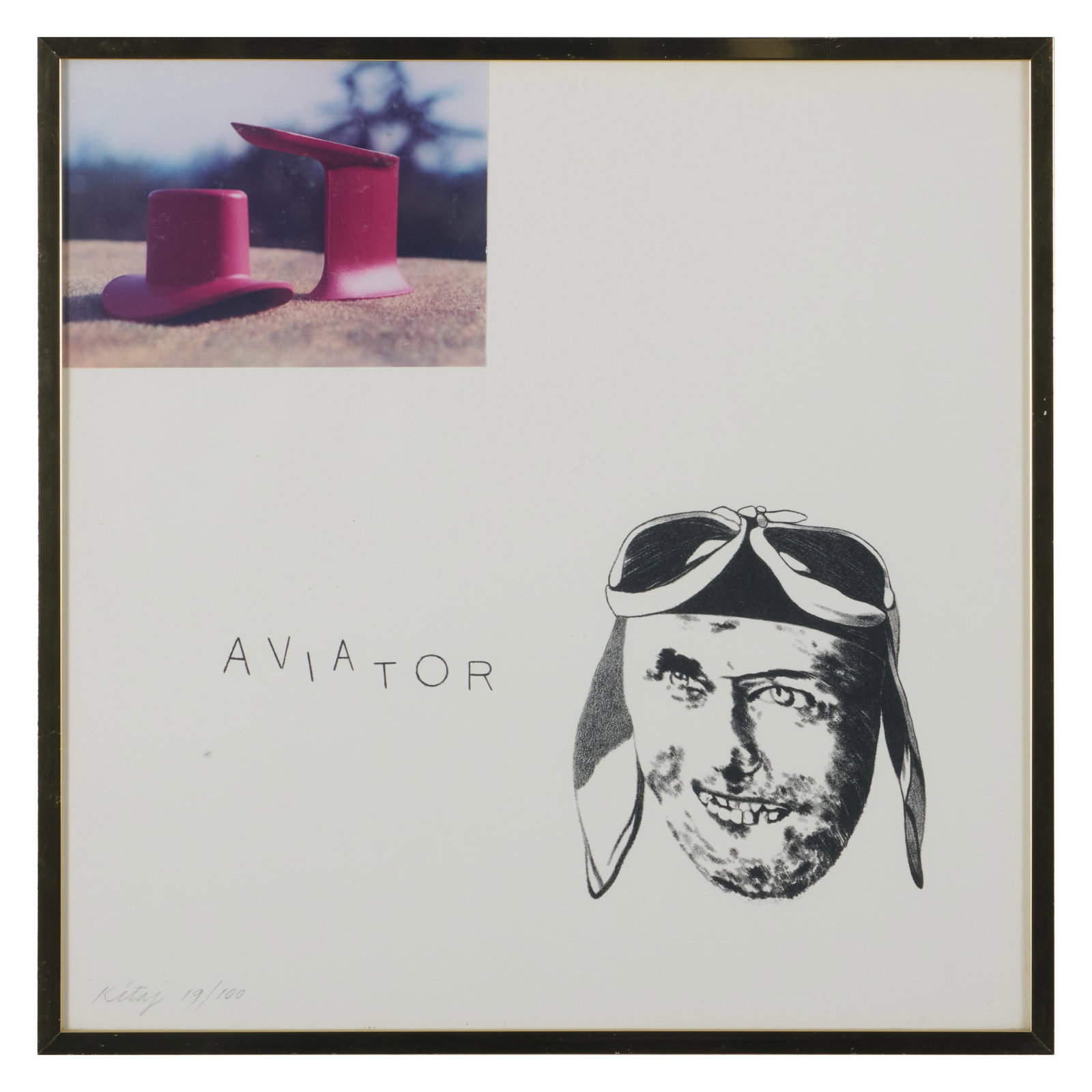 Ronald Brooks Kitaj (1932-2007): Aviator (1 of 2)