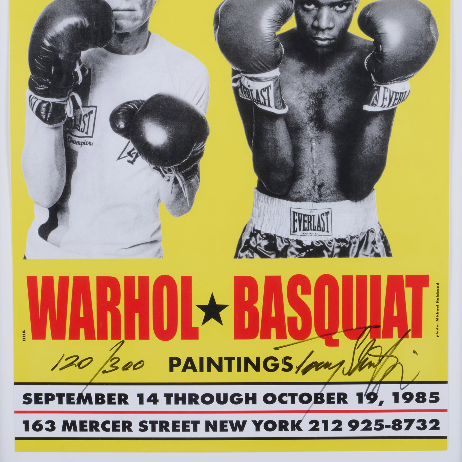Warhol-Basquiat Poster - 2