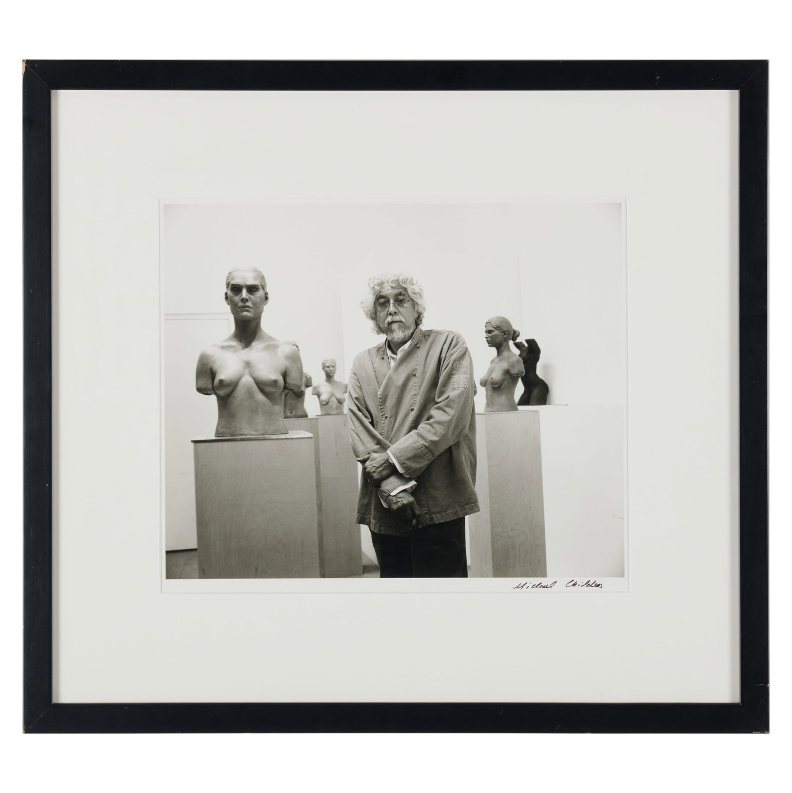Michael Childers (b. 1944): Robert Graham in Venice, CA (1 of 3)
