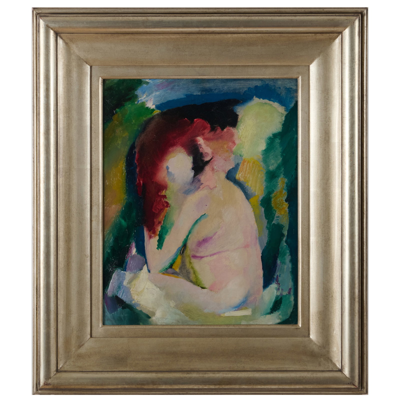 Arthur Beecher Carles (1882-1952): Nude in a Landscape (1 of 3)