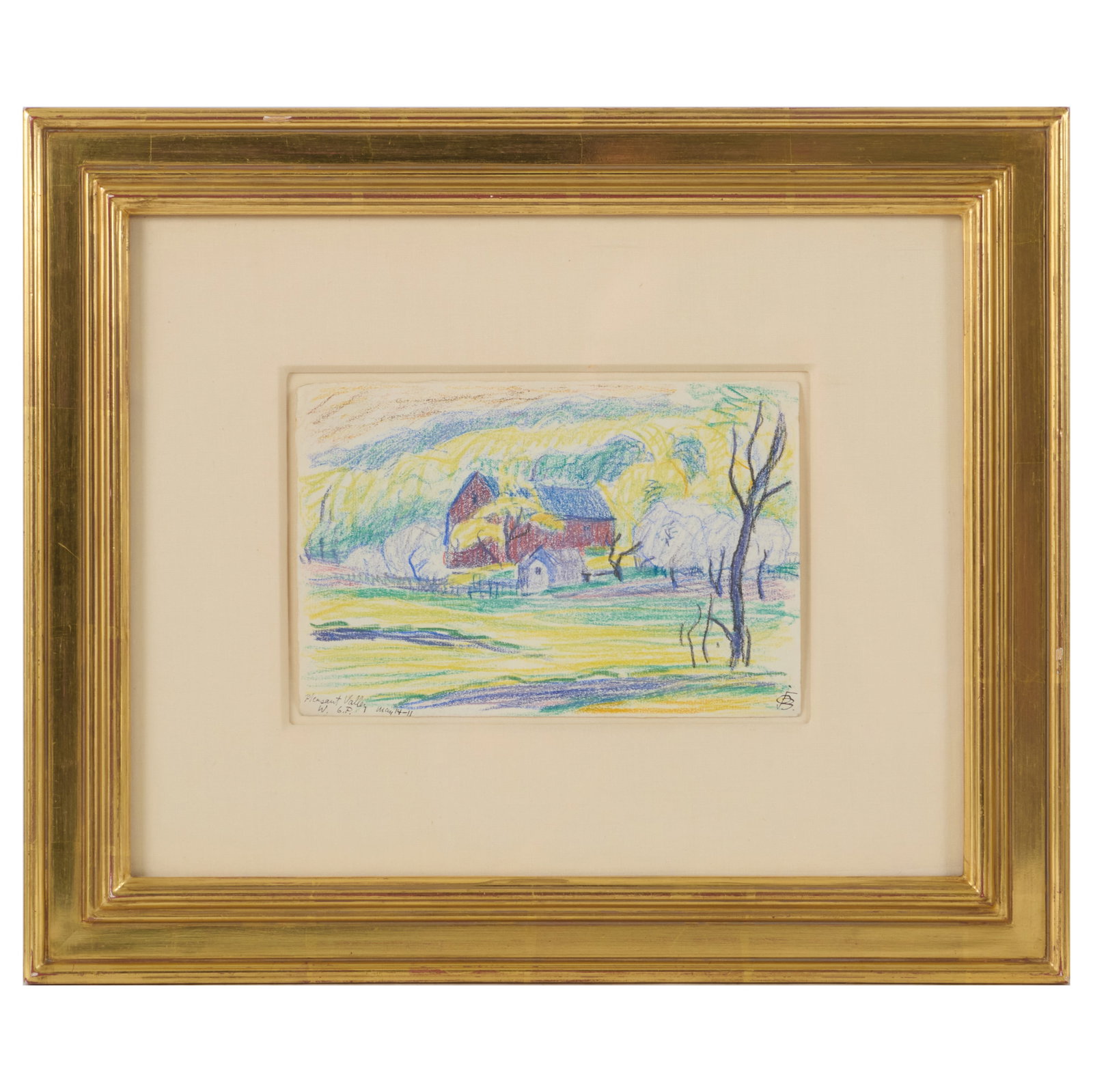 Oscar Bluemner (1867-1938): Pleasant Valley (1 of 4)