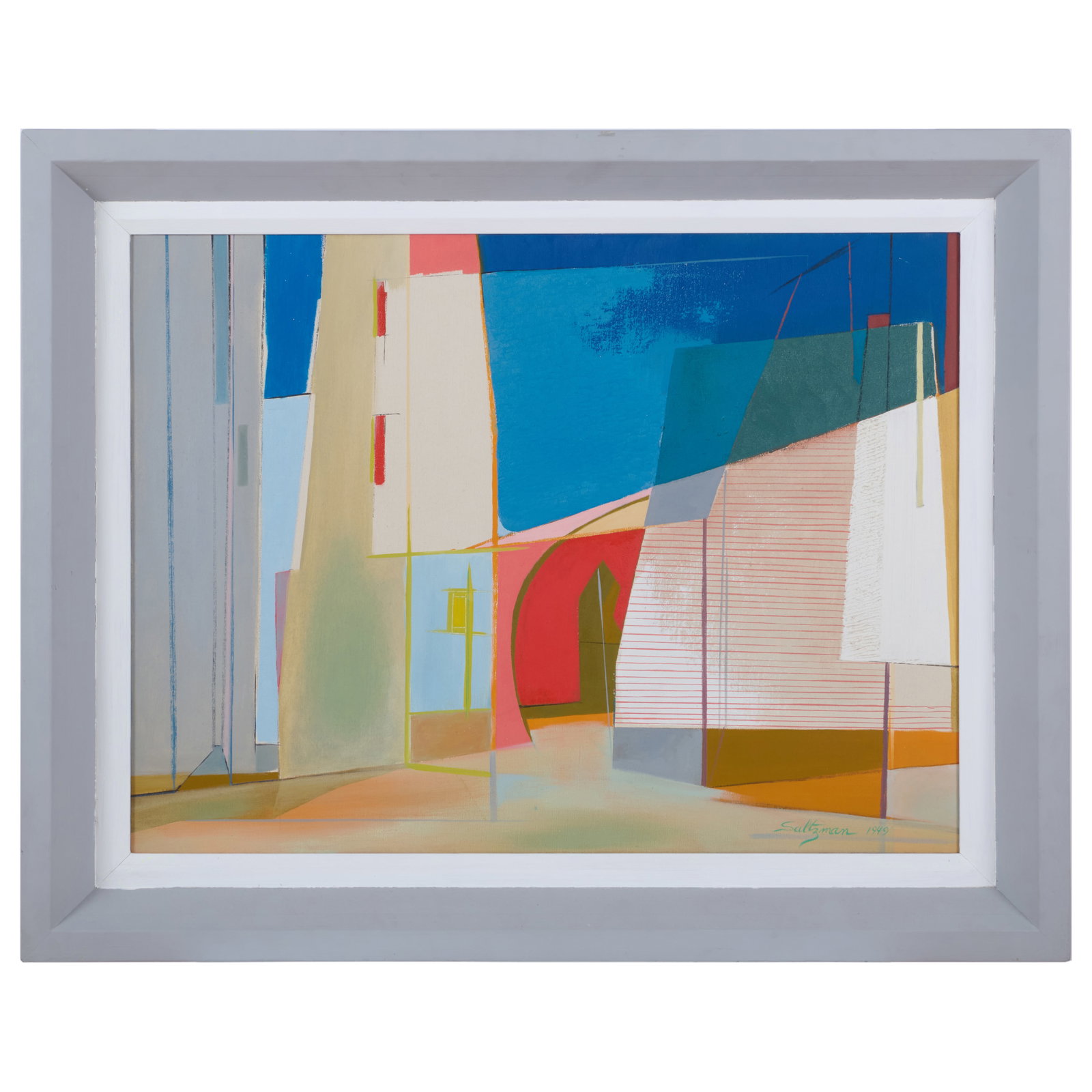 William Saltzman (1916-2006): Street Scene (1 of 5)