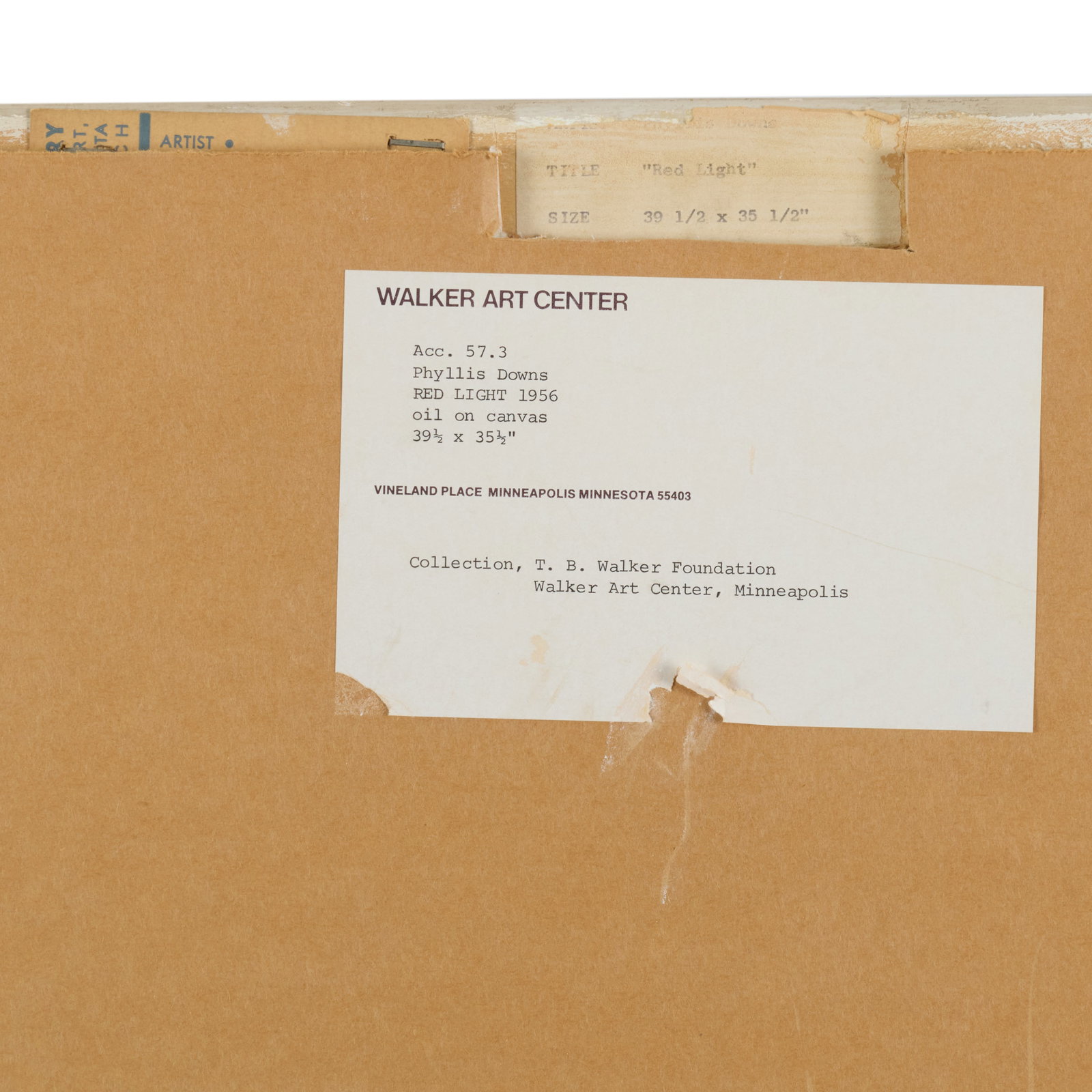 Phyllis Downs (1921-2013): Red Light - 4