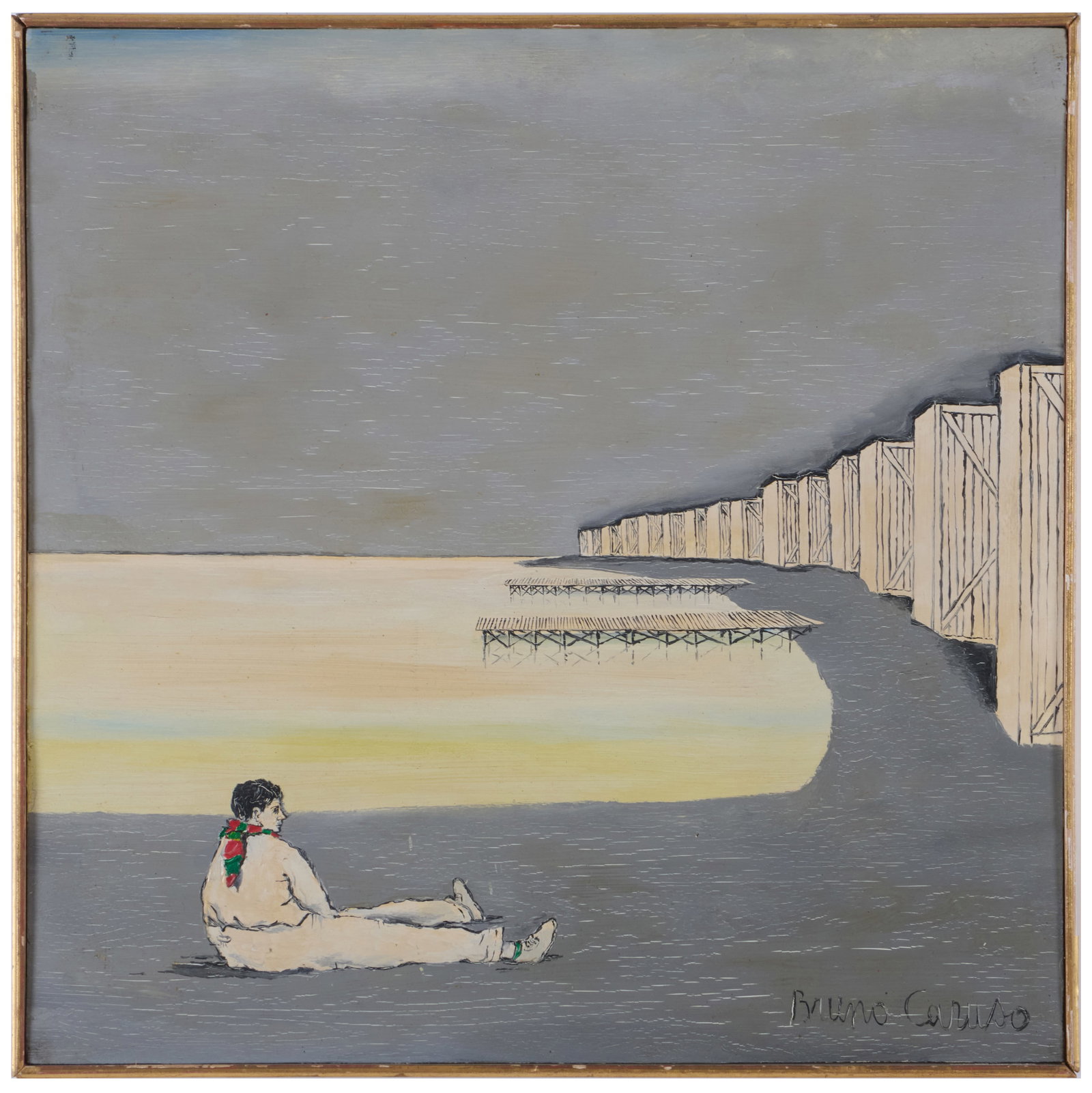 Bruno Caruso (1927-2018): The Beach (1 of 5)