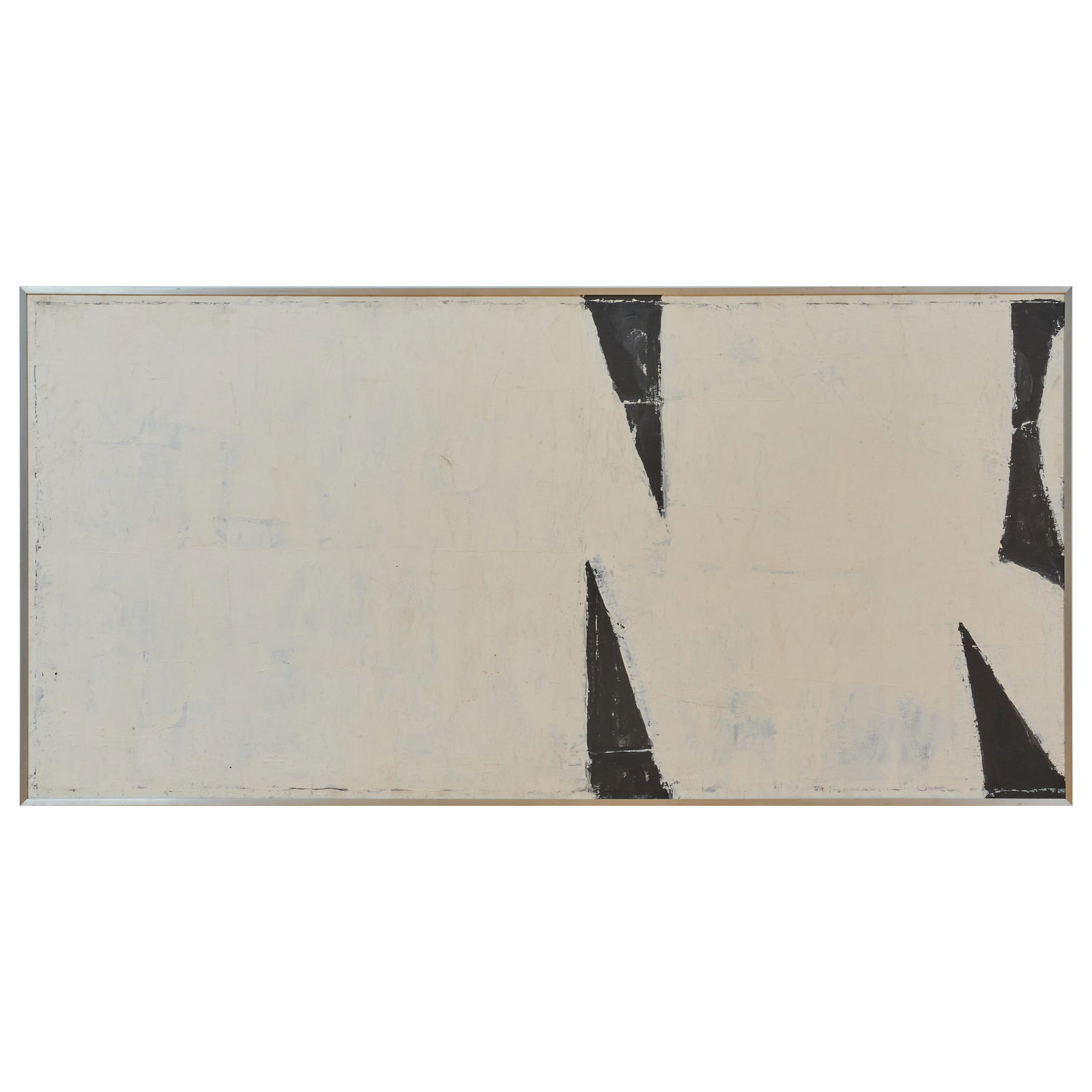 Thomas Cowette (1938-2015): Pickett's Charge: Thomas Cowette (1938-2015): Pickett's Charge Liquitex acrylic polymer on canvas, 1964, signed 'Thomas Cowette' and dated on the reverse, with label from Walker Art Center, Minneapolis. 36 1/4 x 75