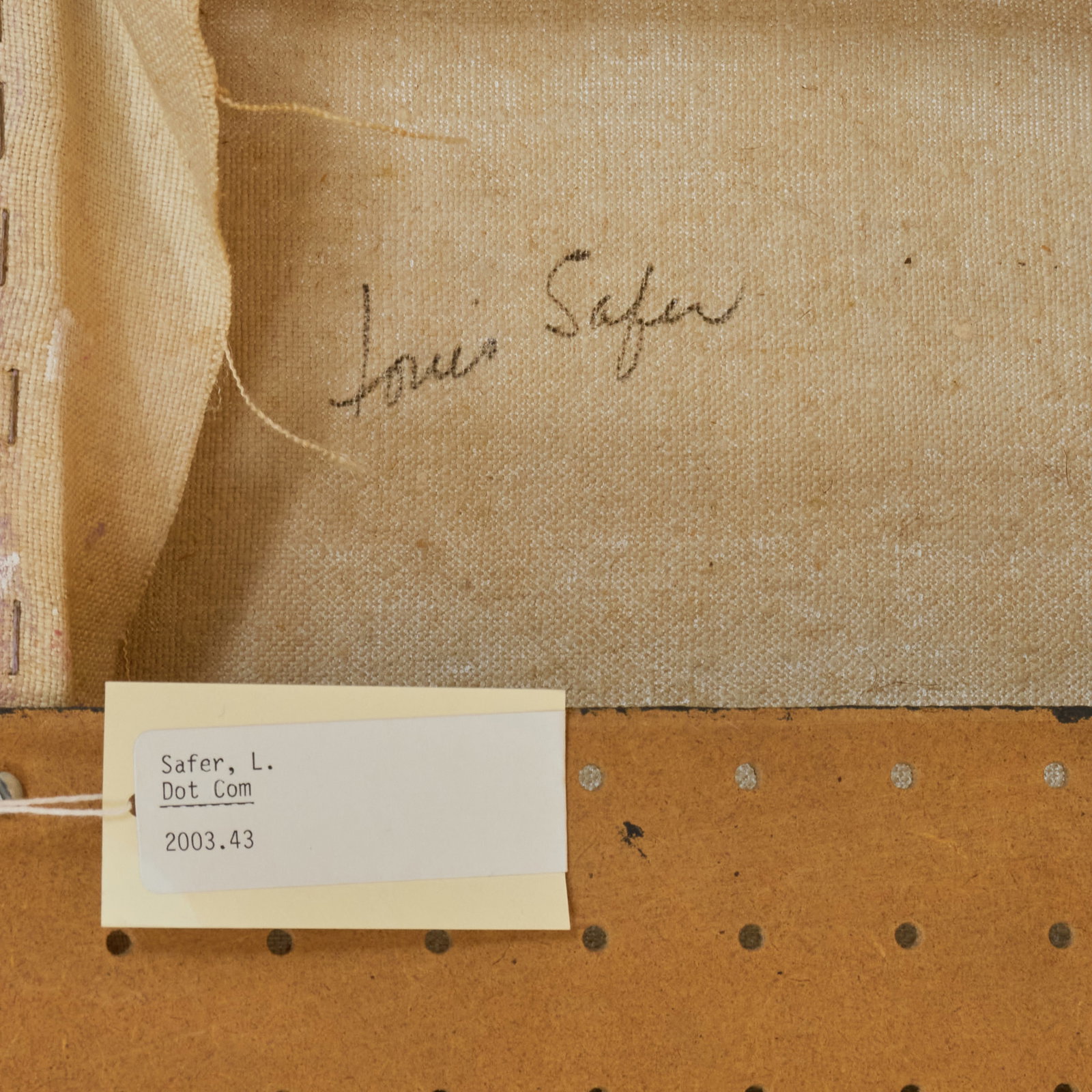 Louis Safer (1913-2002): Dot Com - 6