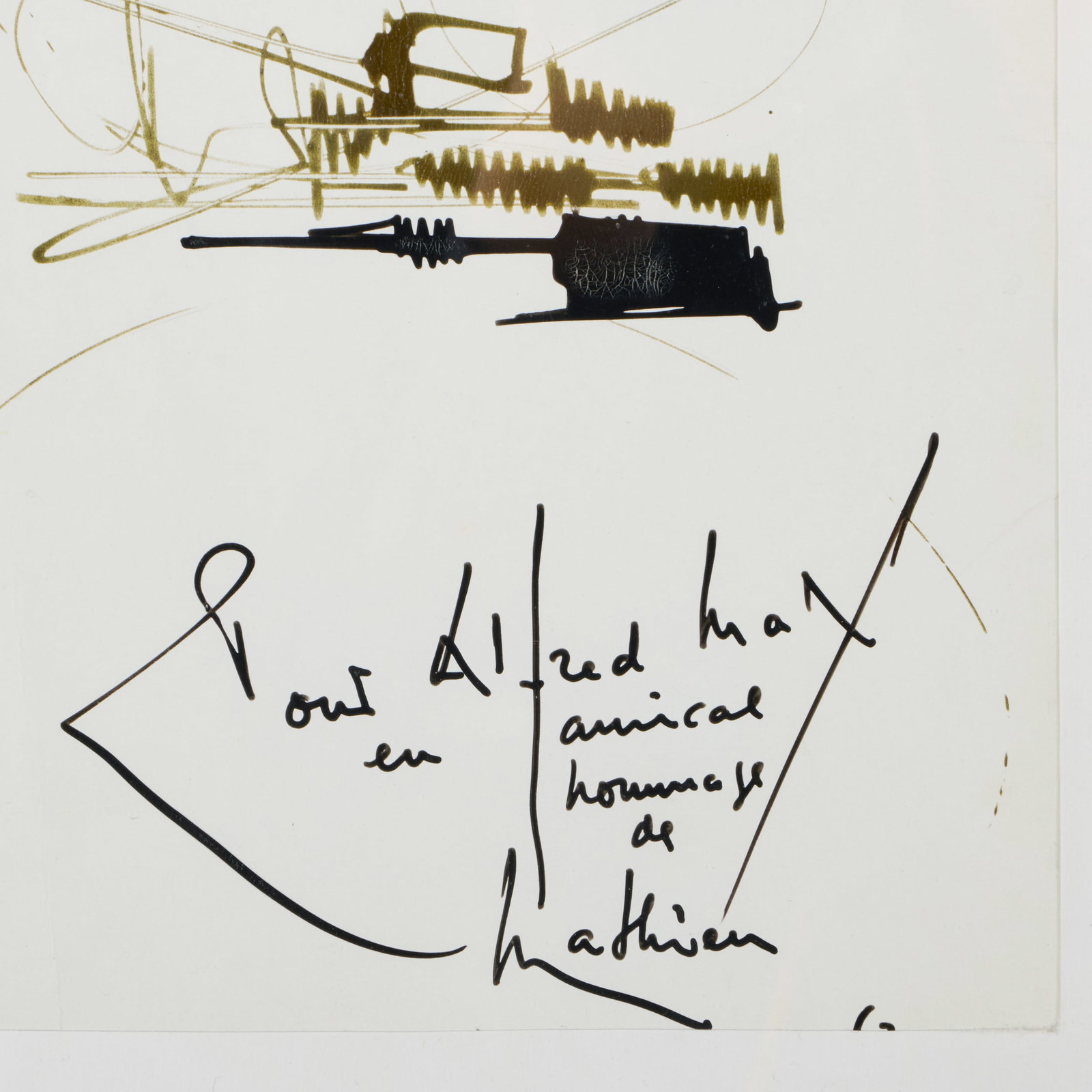 Georges Mathieu (1921-2012): Sans titre - 2