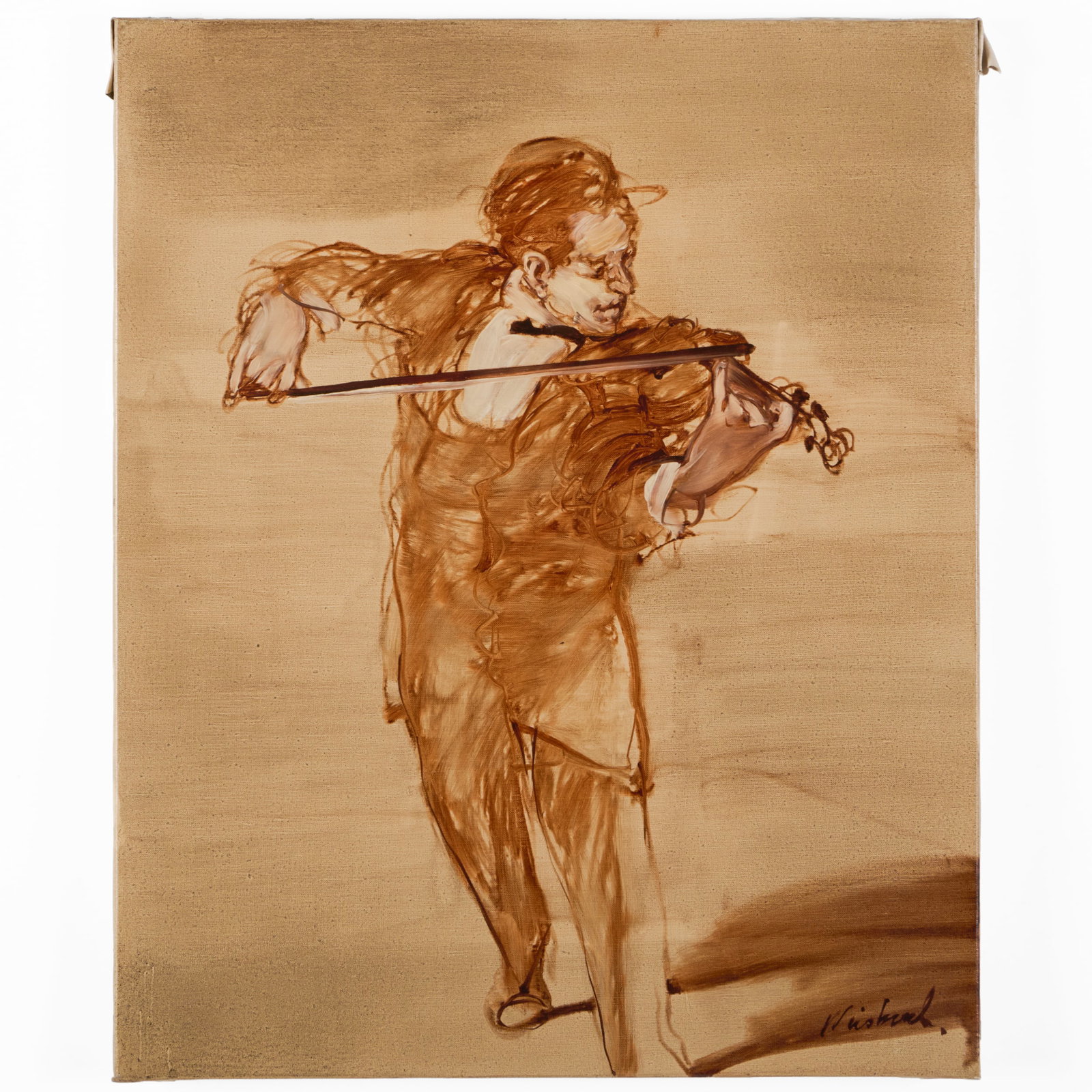 Claude Weisbuch (1927-2014): Le Violiniste (1 of 4)