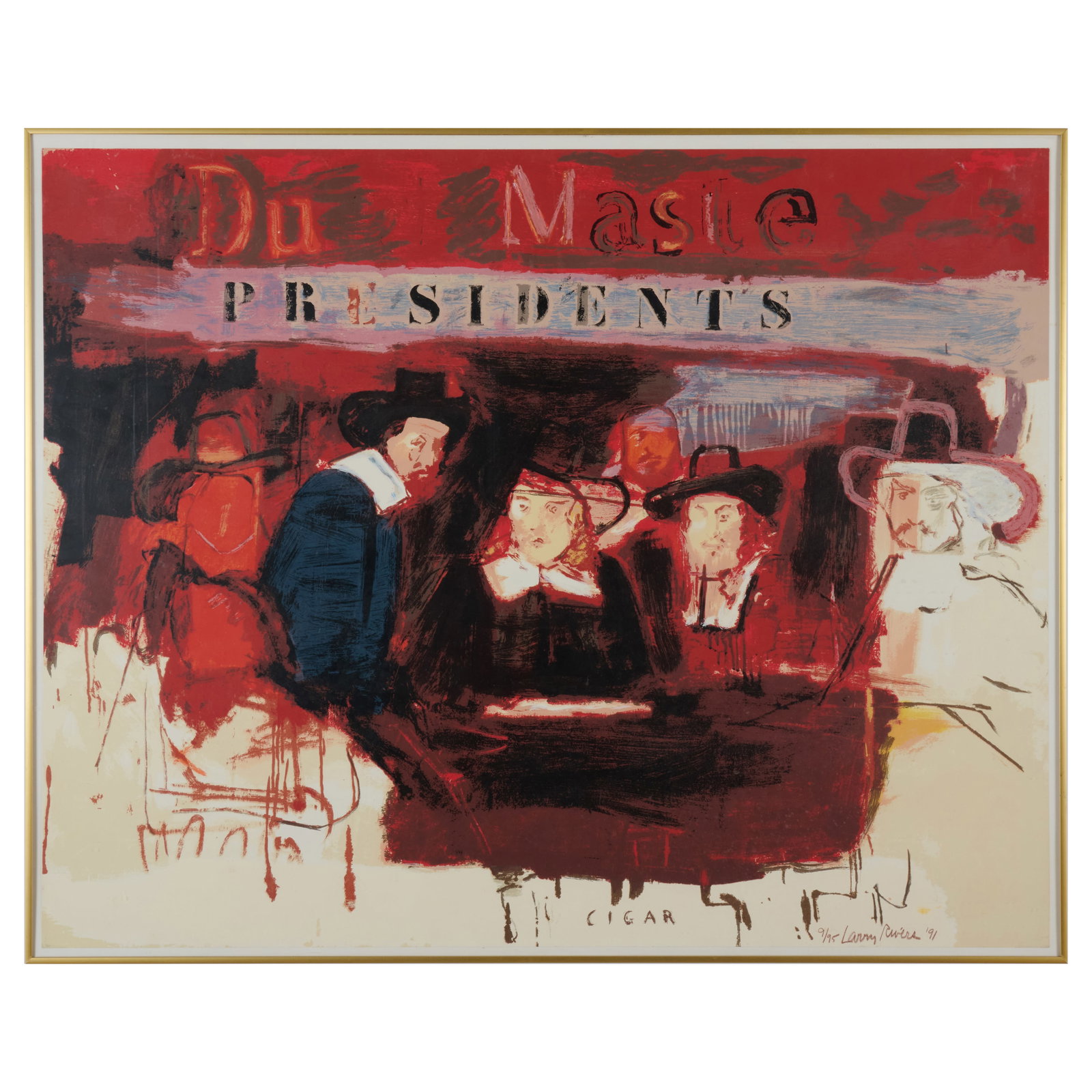 Larry Rivers (1923-2002): Dutch Masters (1 of 6)