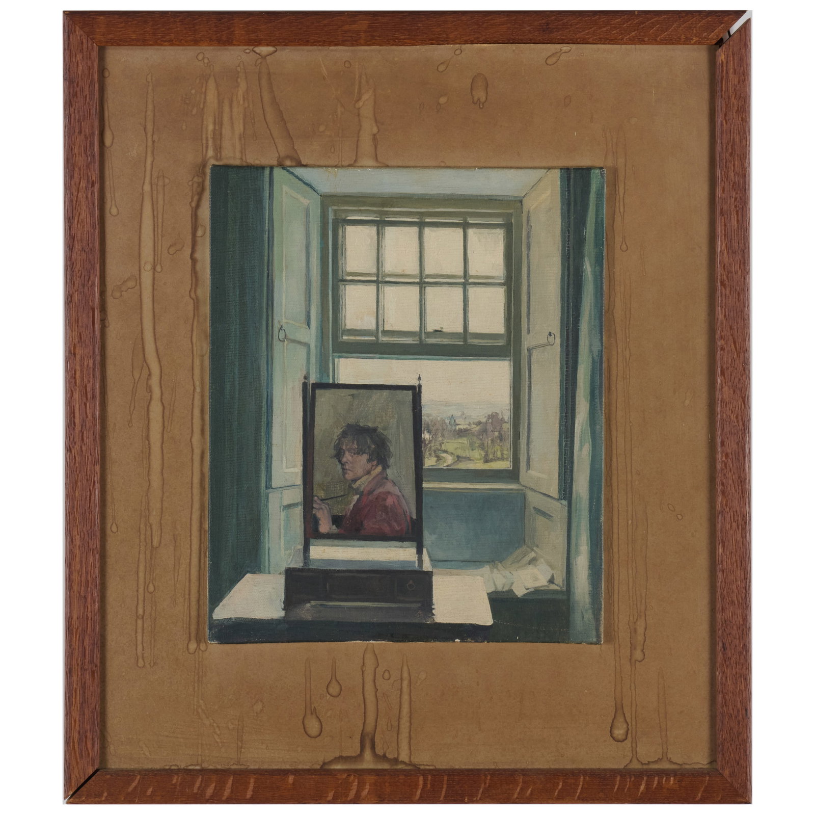 Hector McDonnell (b. 1947): Window at Croft Lodge (1 of 3)