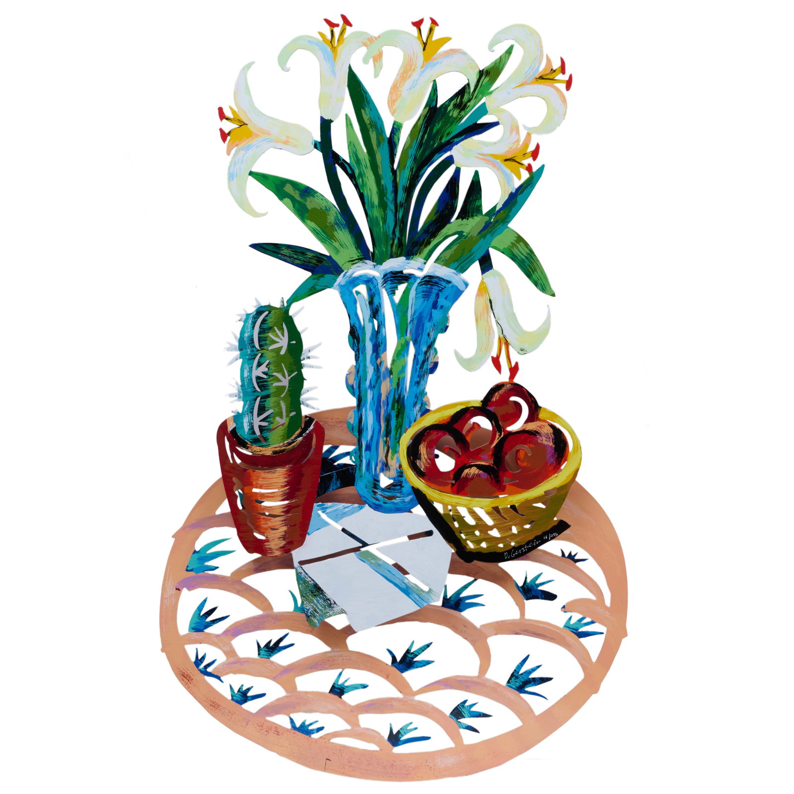 David Gerstein (b. 1944): Table Still Life (1 of 5)