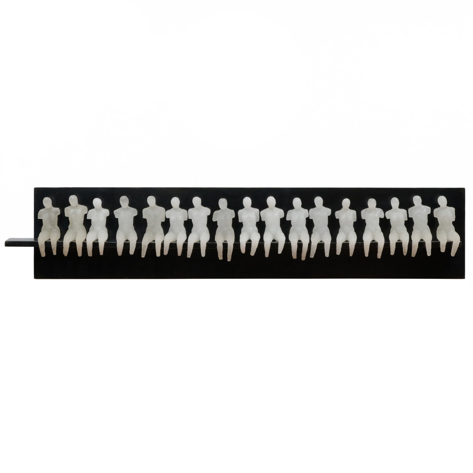 Janusz Walentynowicz (b. 1956): Untitled (Waiting Figures) (1 of 18)