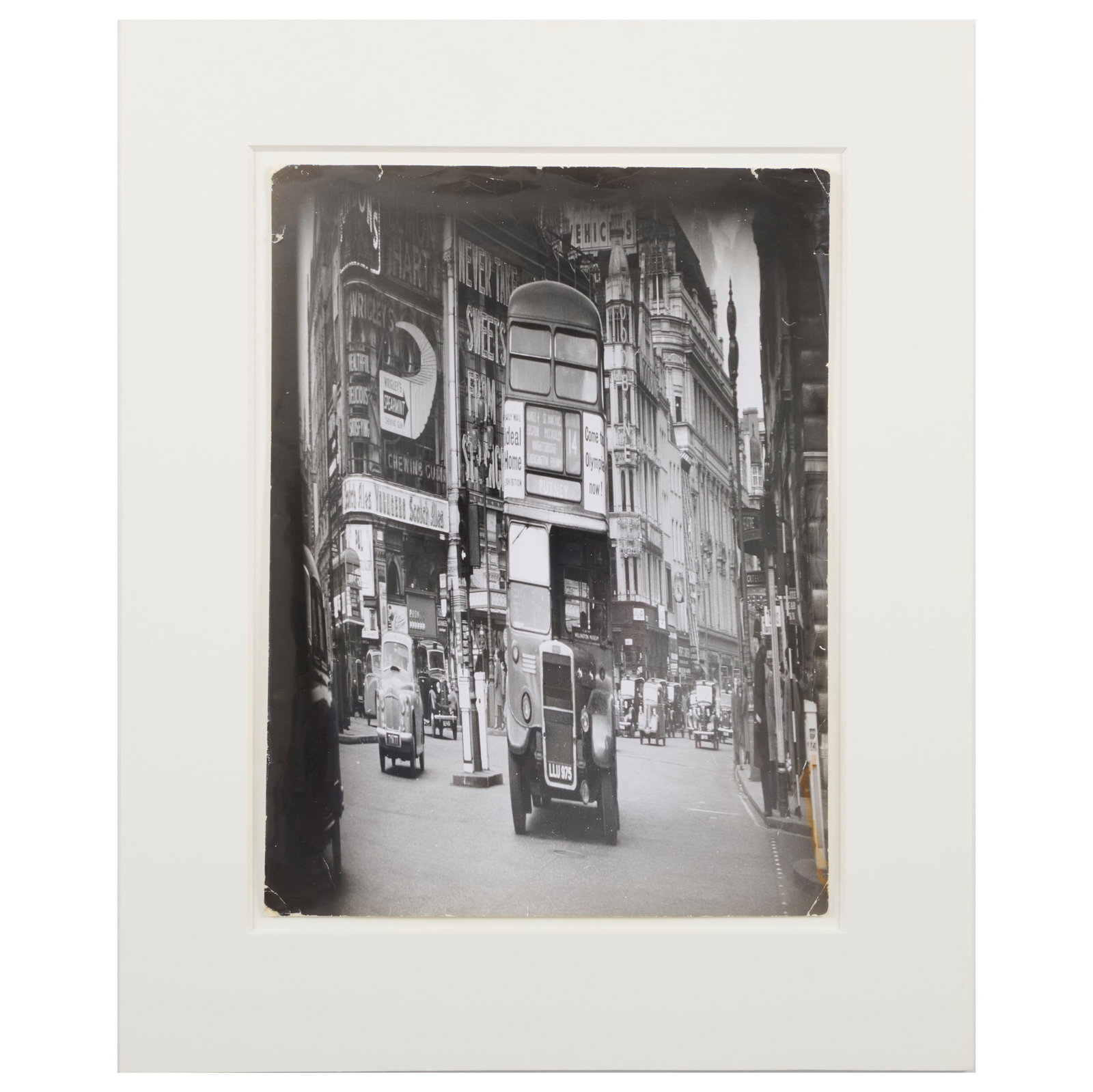 Weegee (1899-1968): Double Decker Bus (1 of 3)