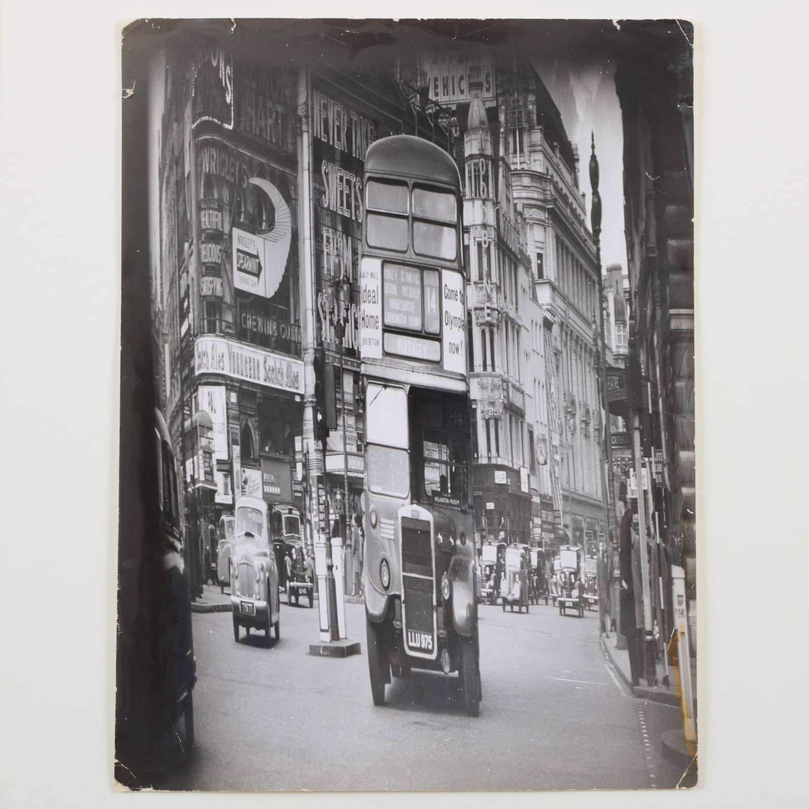 Weegee (1899-1968): Double Decker Bus - 2